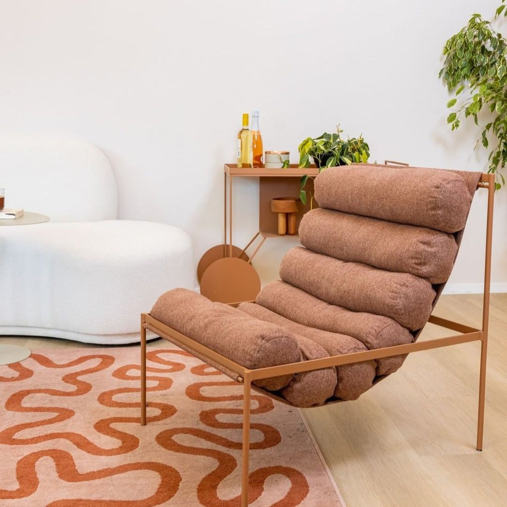 Poltrona para sala - Rolos