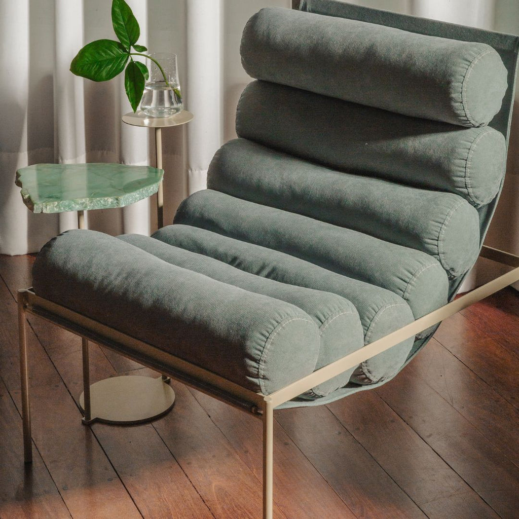 Poltrona para sala - Rolos