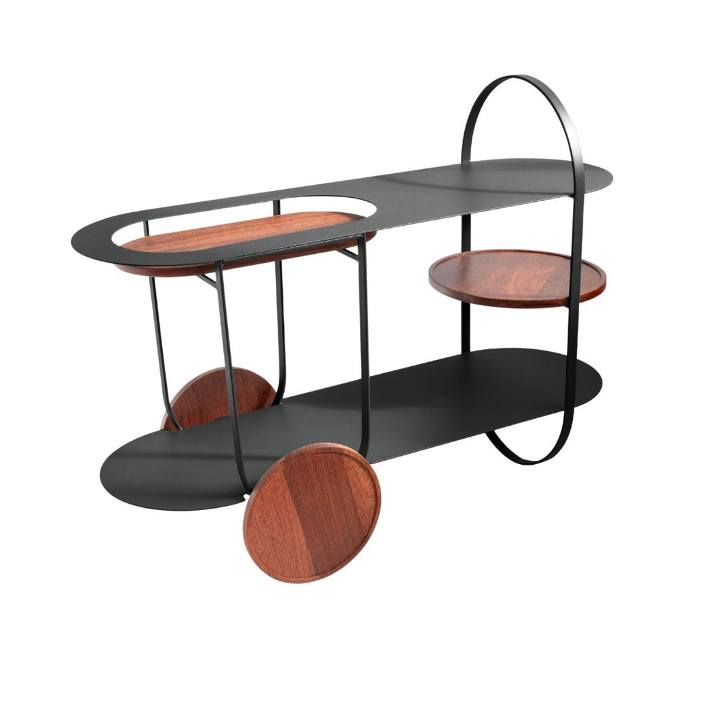 Carrinho Bar Apolo para sala