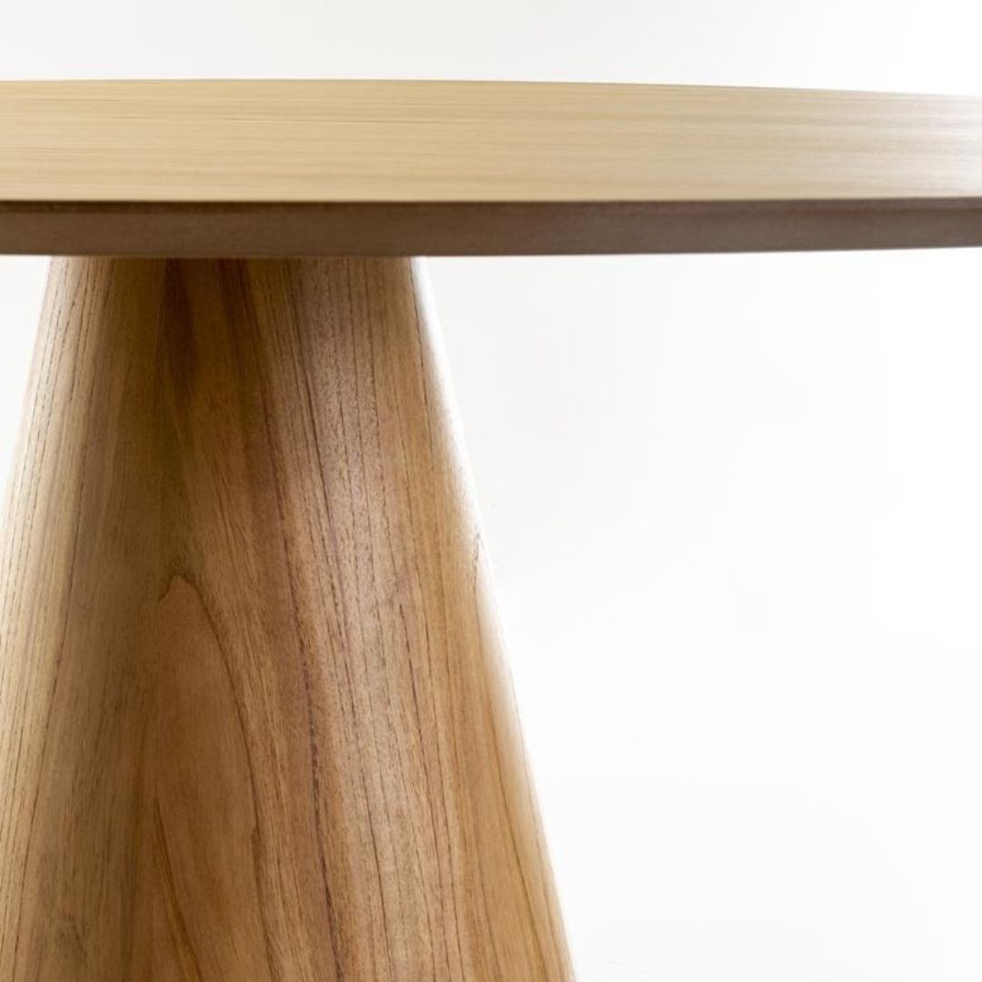 Mesa de jantar Muniz com tampo laminado