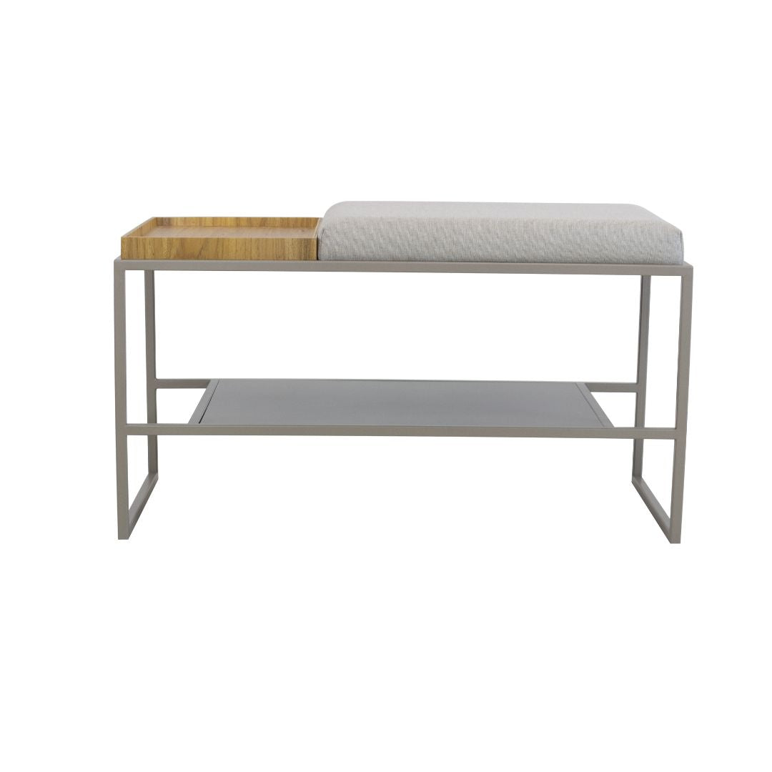 BANCO DUETS COM BANDEJA LAMINADA