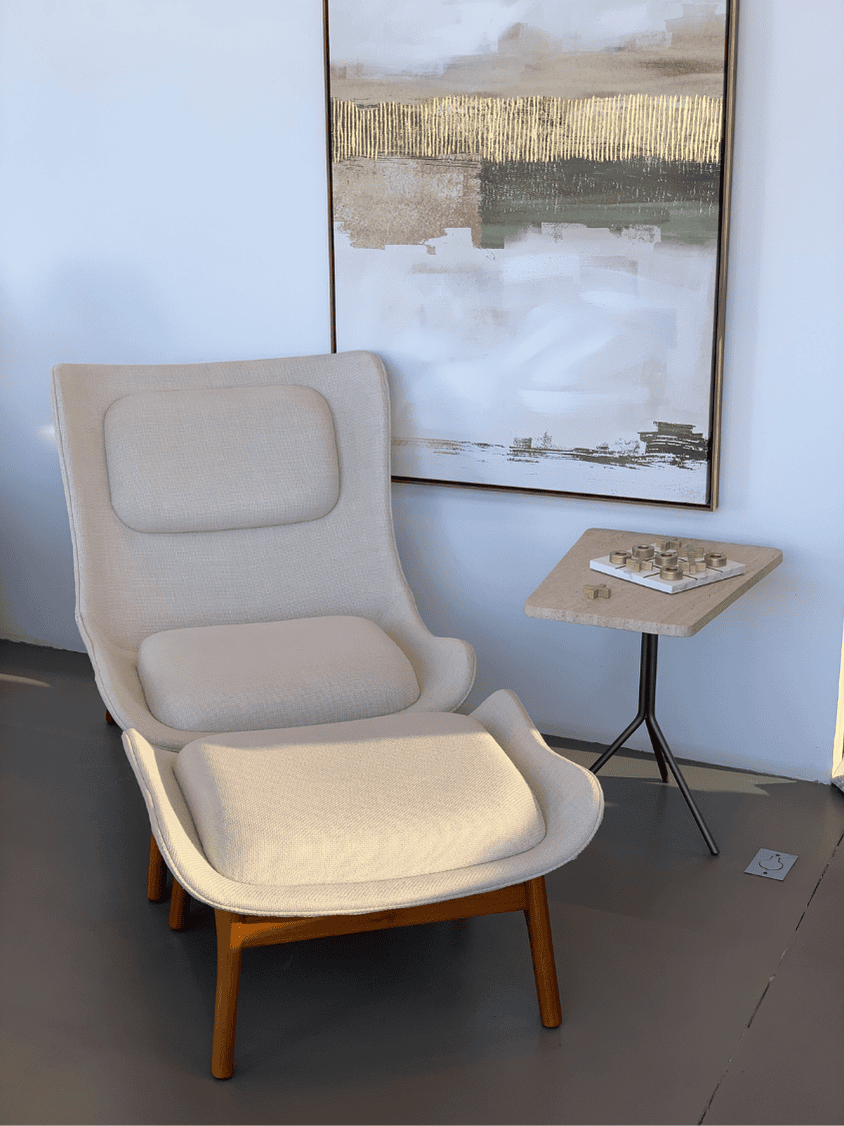 Poltrona Donna com Puff