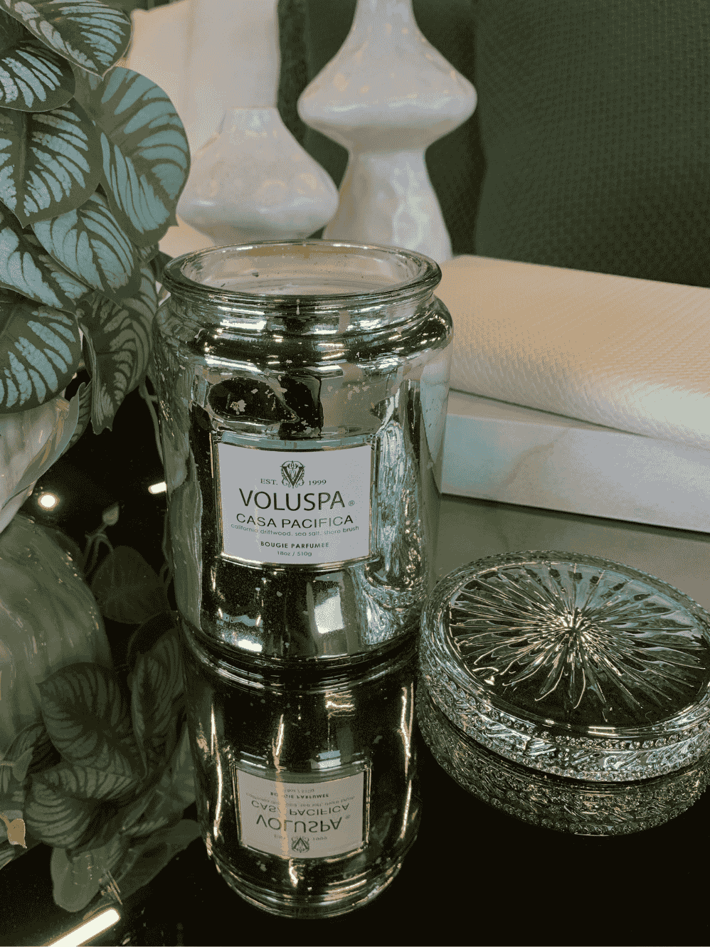 Vela Voluspa Vidro G 100H Casa Pacifica