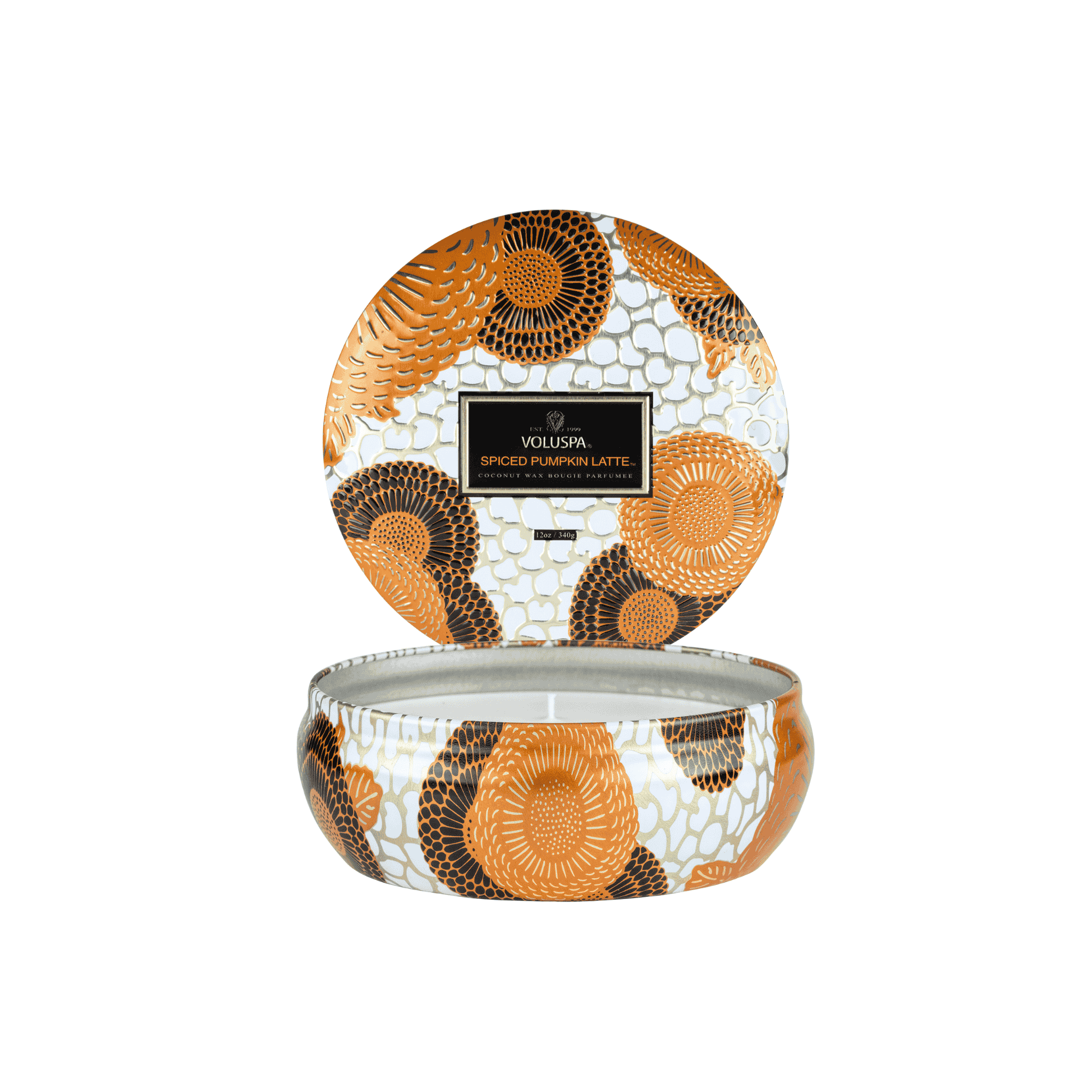 Vela Voluspa Lata 3 Pavios 60H Spiced Pumpkin Latte