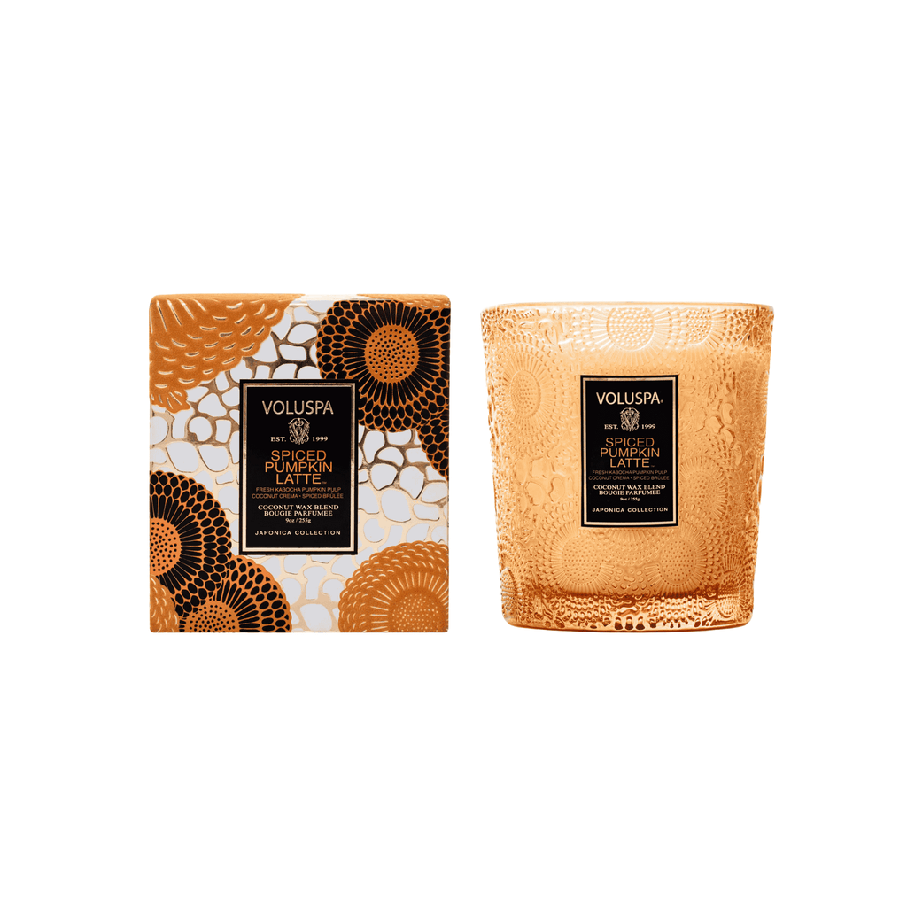 Vela Voluspa Copo Vidro 60H Spiced Pumpkin Latte