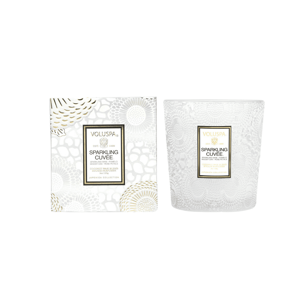 Vela Voluspa Copo Vidro 60H Sparkling Cuvee