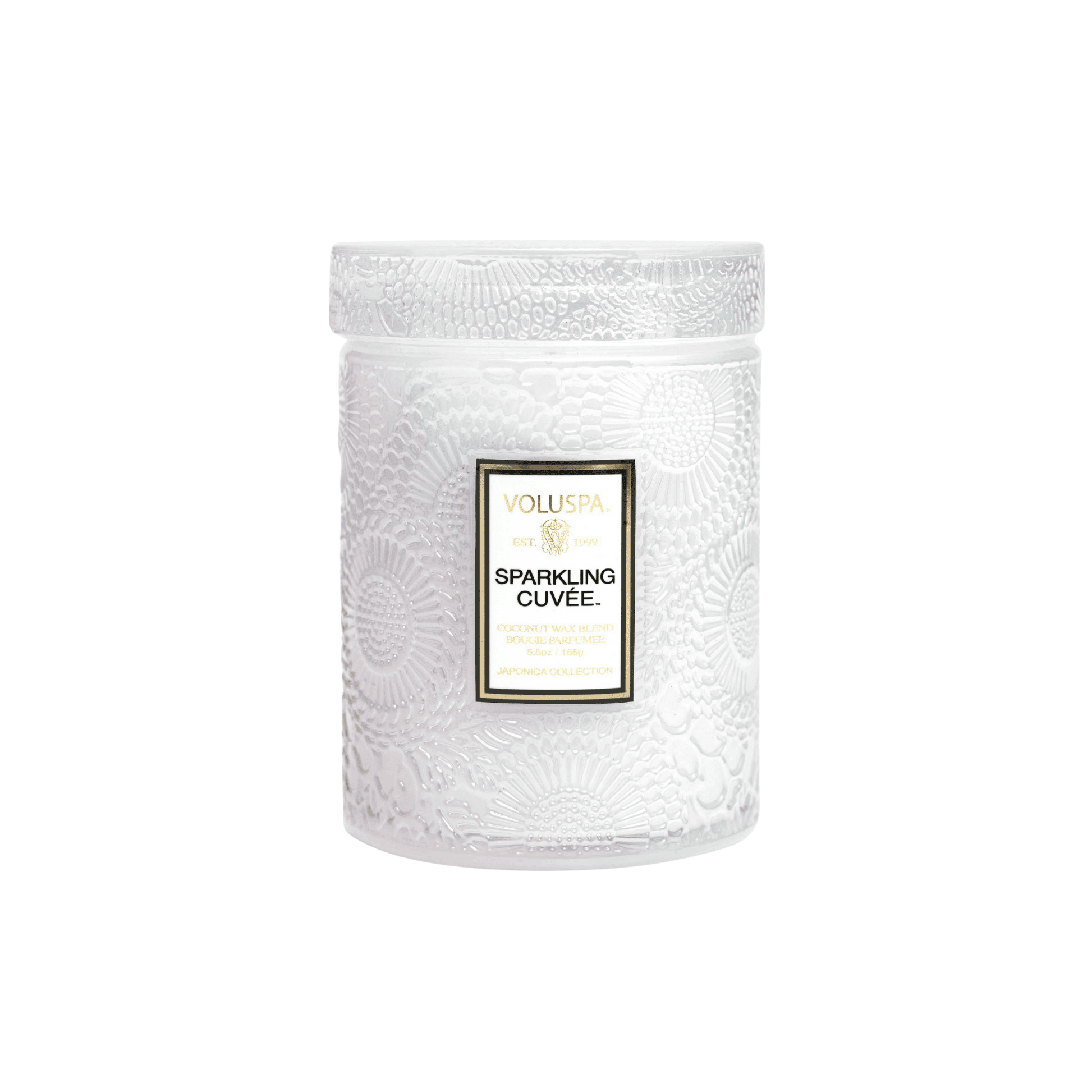 Mini Vela Voluspa Vidro 50H Sparkling Cuvee