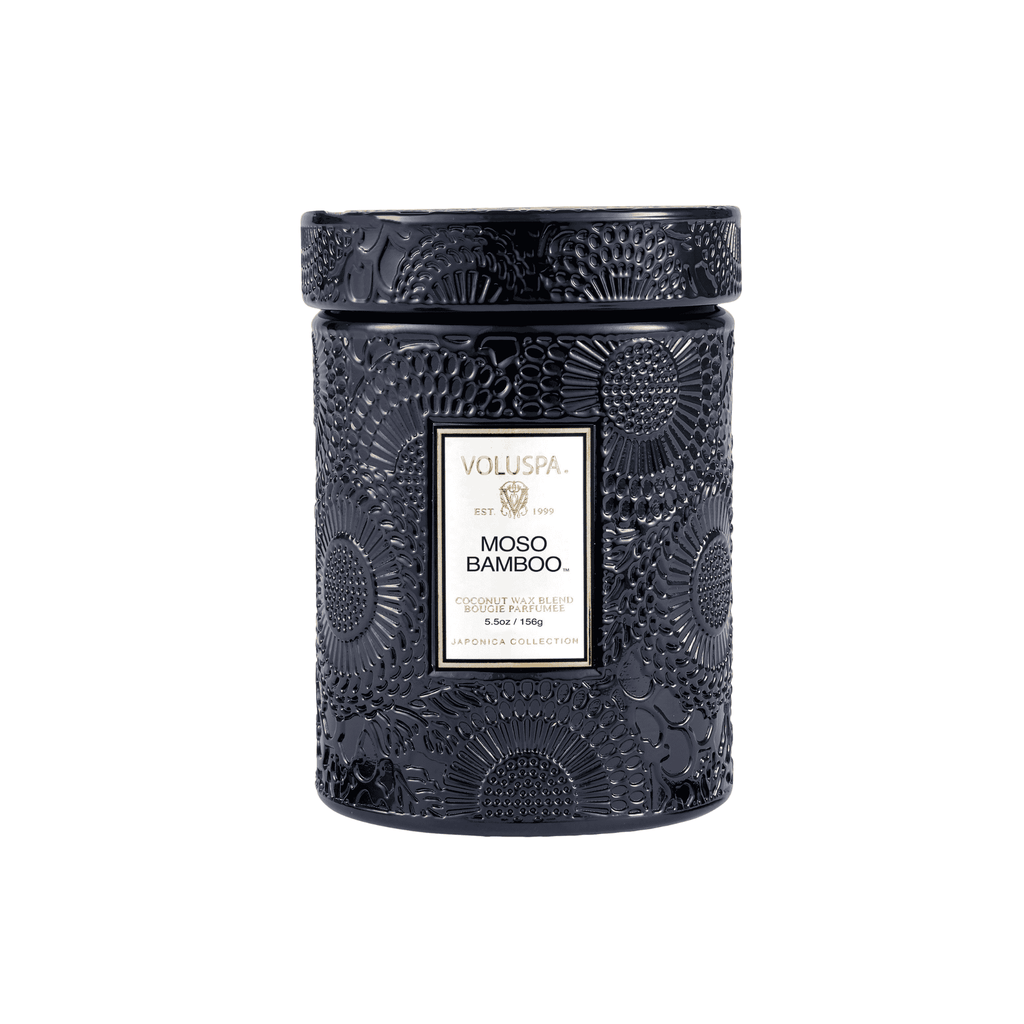 Mini Vela Voluspa Vidro 50H Moso Bamboo - Zimmdesign Móveis e Decorações