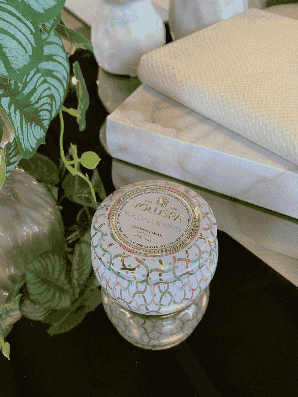 Mini Vela Voluspa Lata 25H Wildflowers