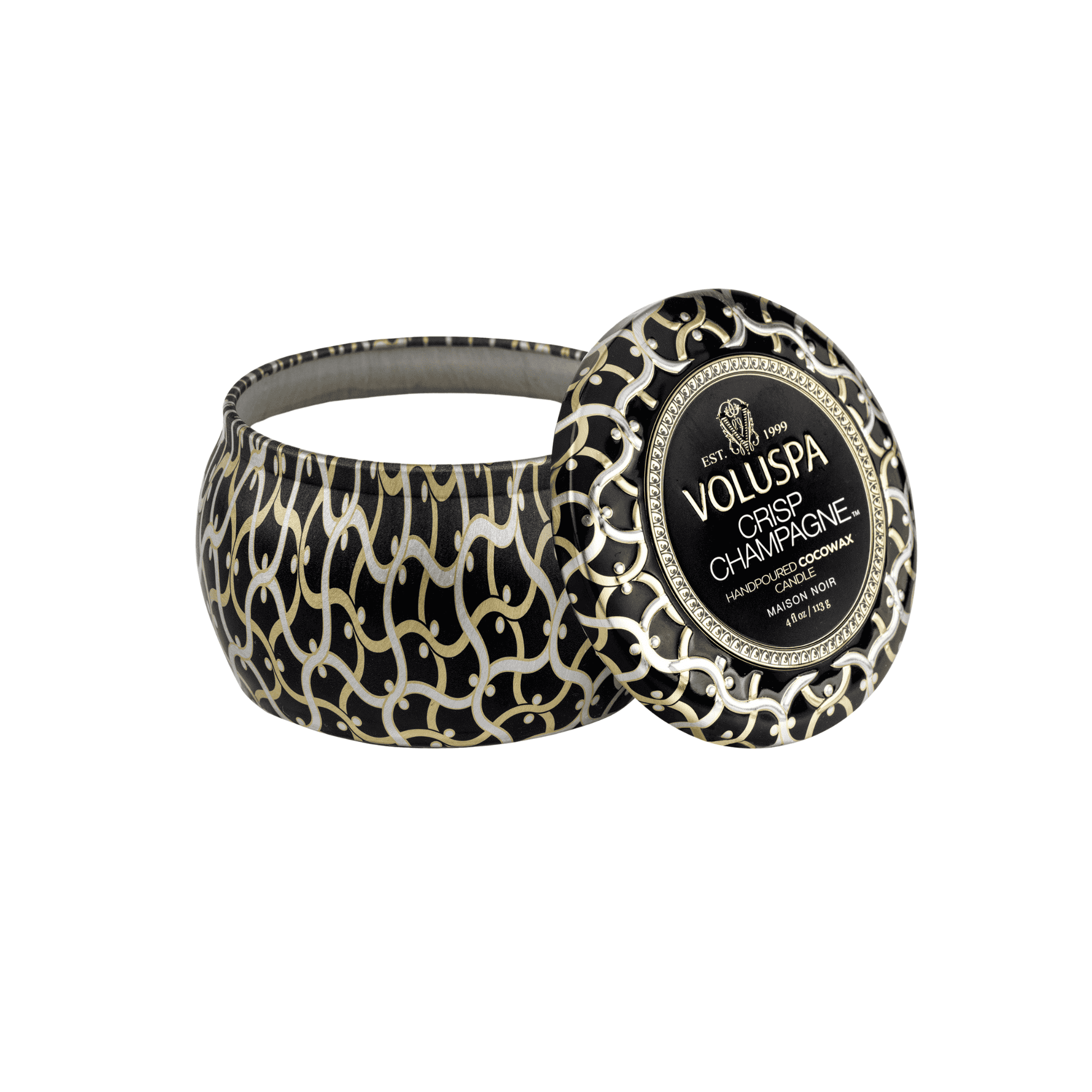 Mini Vela Voluspa Lata 25H Crisp Champagne