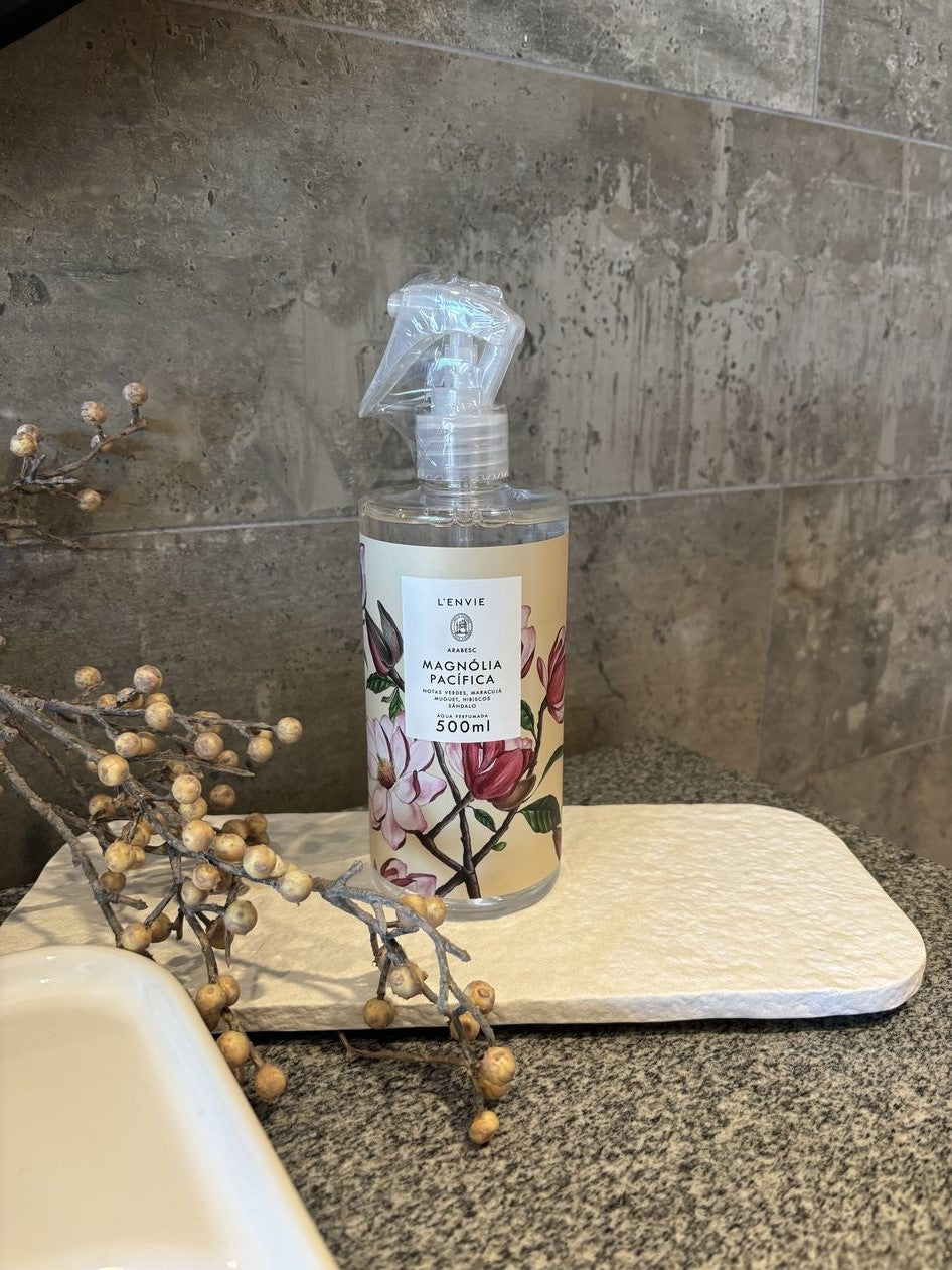Água Perfumada Lenvie Magnólia Pacífica 500ml