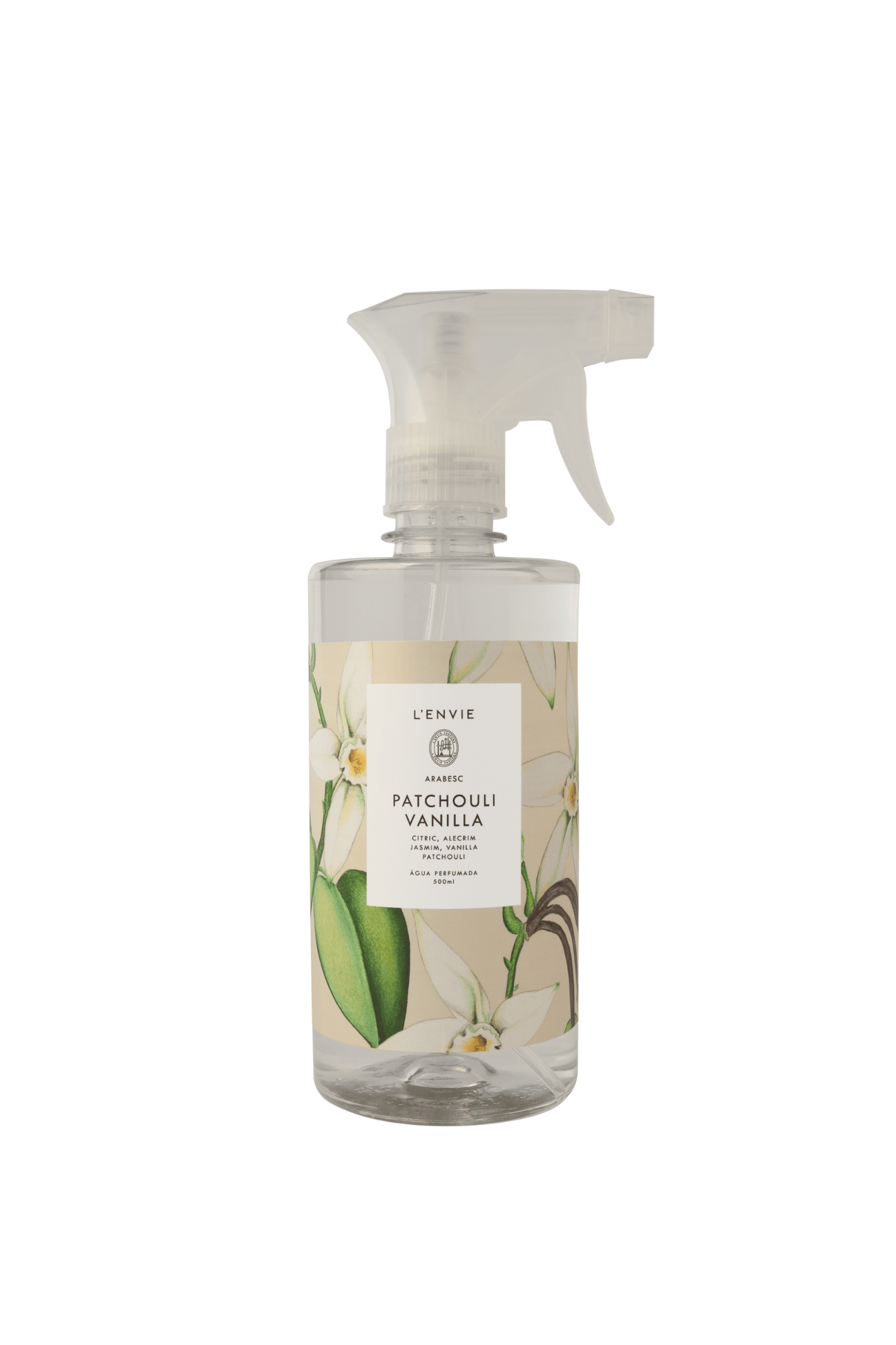 Água Perfumada Lenvie Patchouli Vanilla 500ml