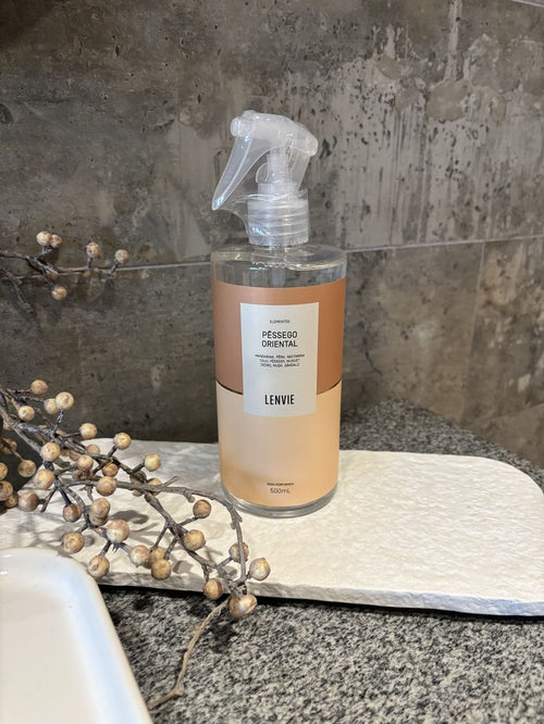 Água Perfumada Lenvie Pêssego Oriental 500ml