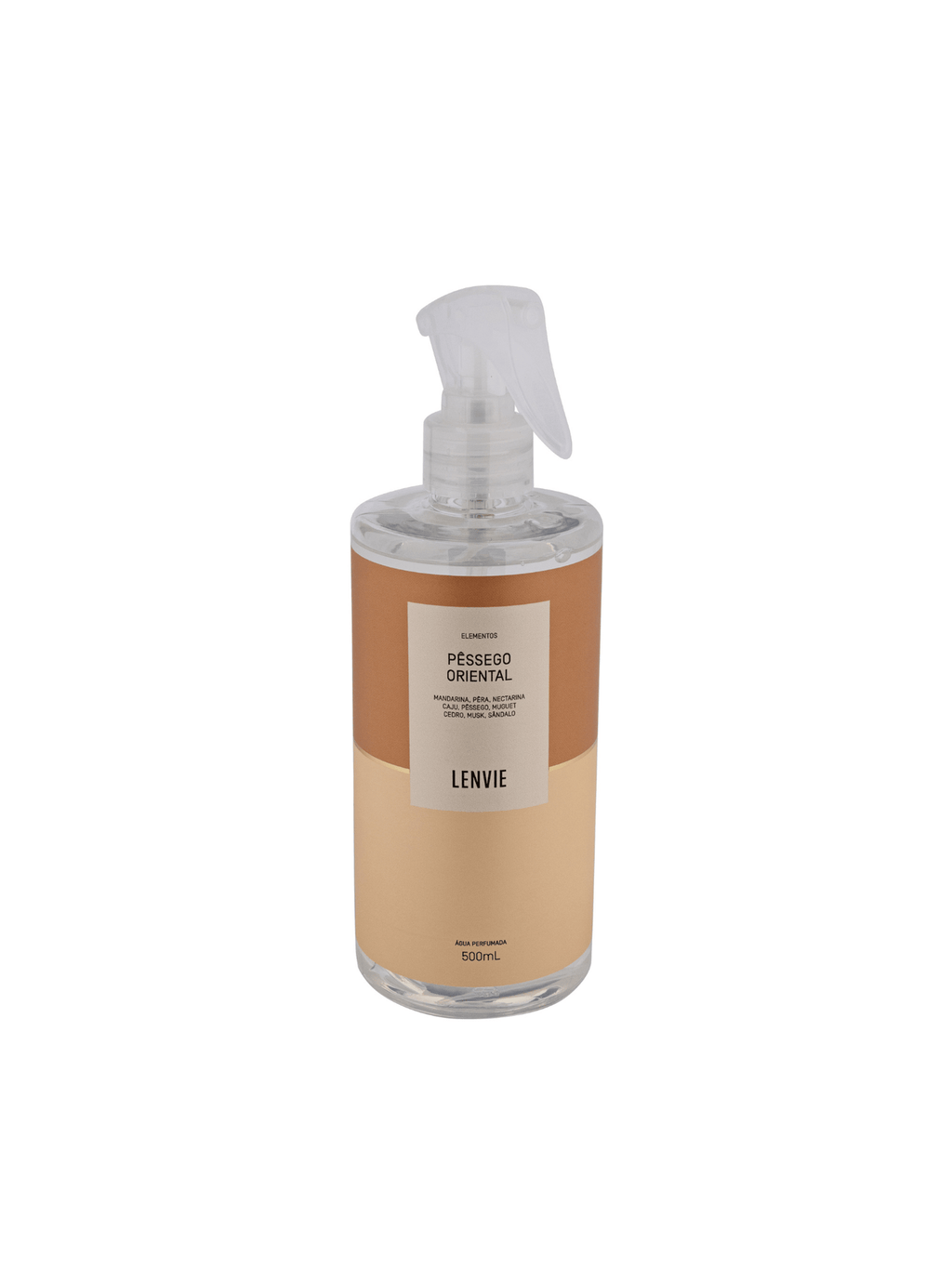 Água Perfumada Lenvie Pêssego Oriental 500ml