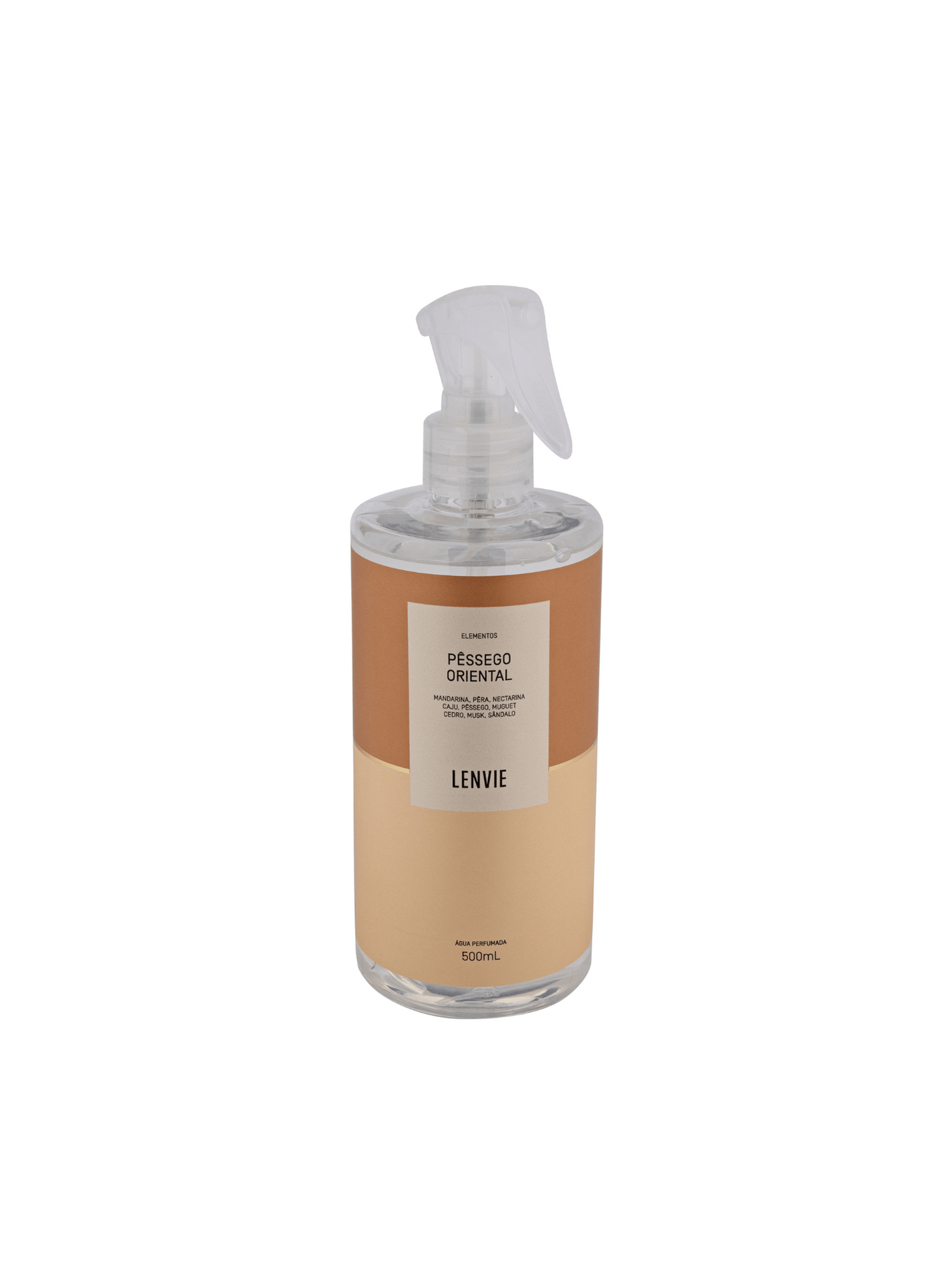 Água Perfumada Lenvie Pêssego Oriental 500ml