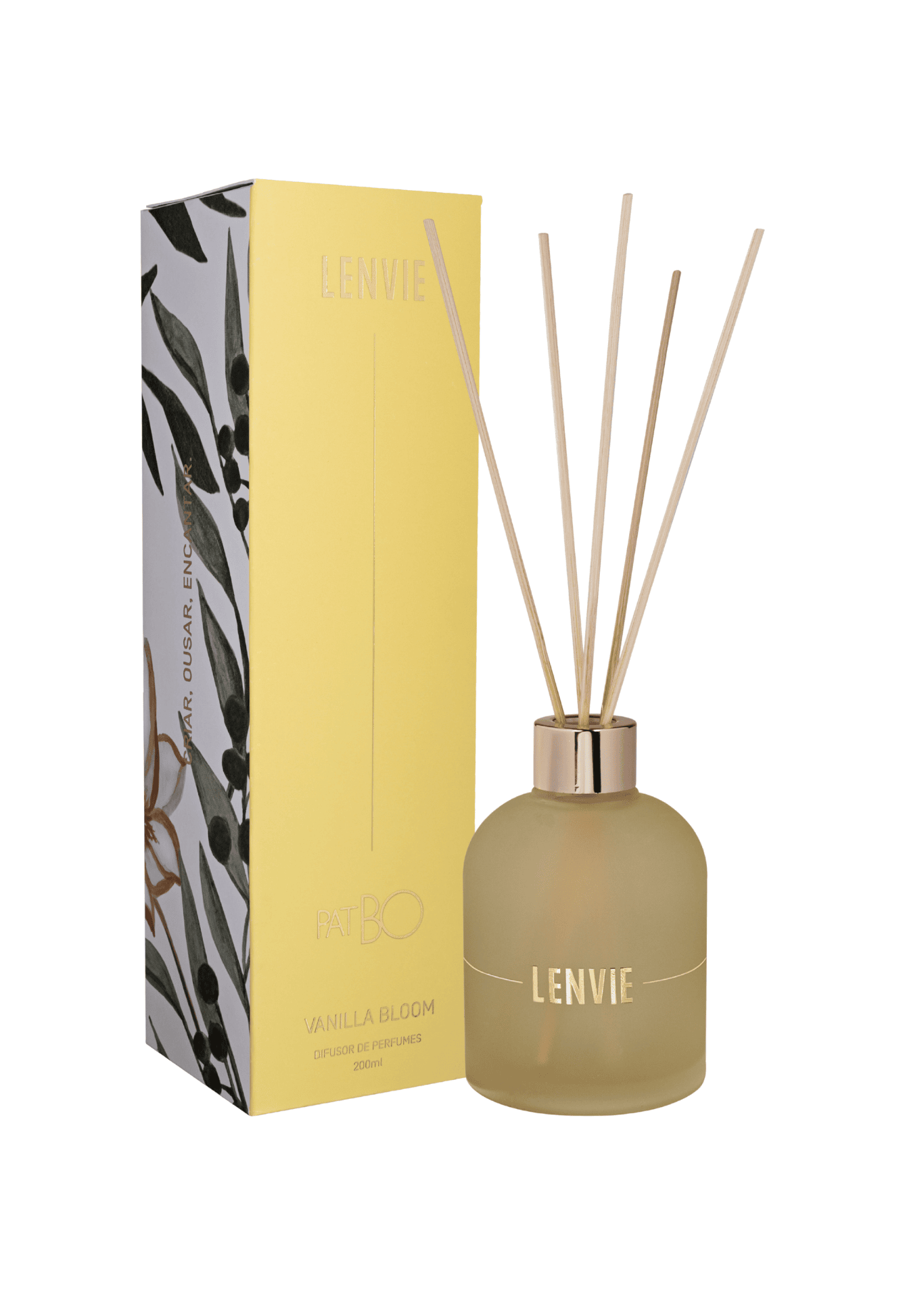 Difusor de Perfume Lenvie PatBo Vanilla Bloom 200ml
