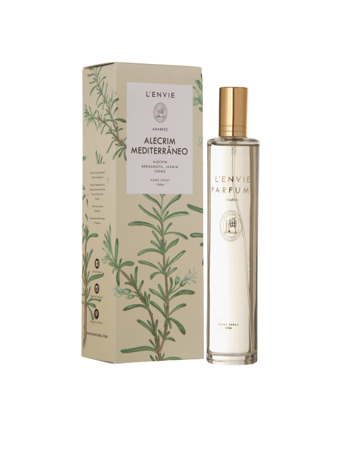 Home Spray Lenvie Alecrim Mediterrâneo 100ml