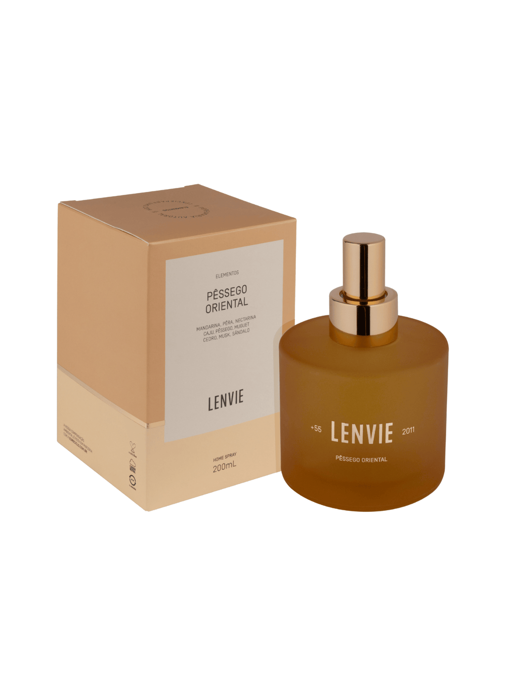 Home Spray Lenvie Pêssego Oriental 200ml