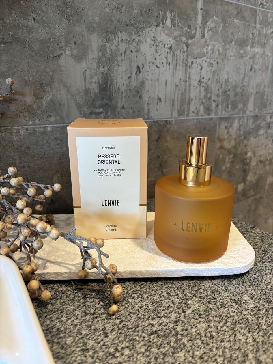 Home Spray Lenvie Pêssego Oriental 200ml
