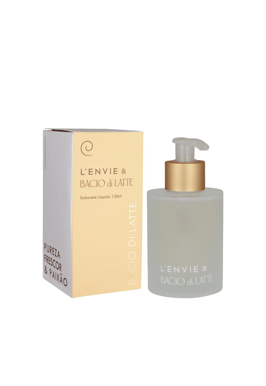 Sabonete Líquido Lenvie Bacio Di Latte 130ml