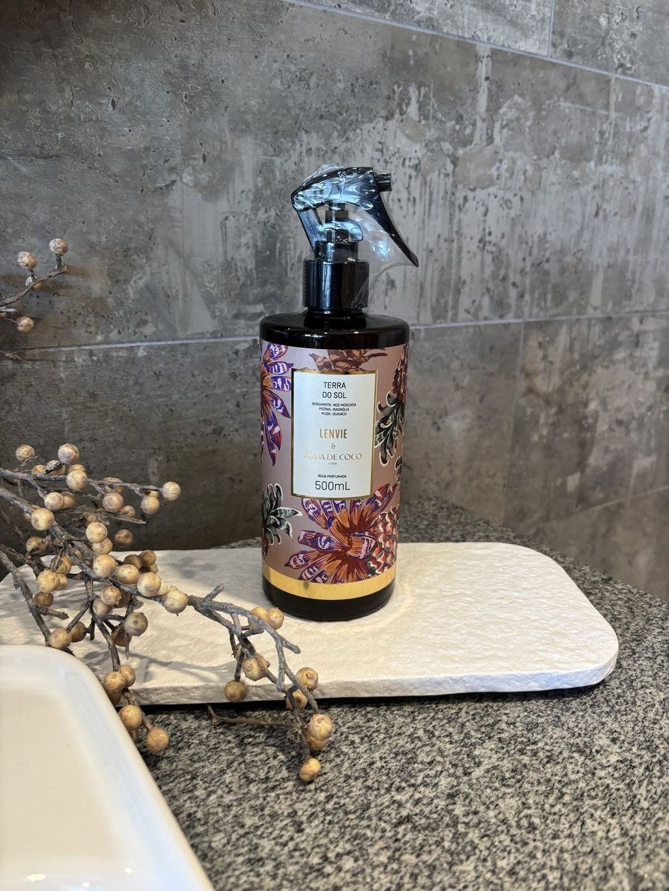 Água Perfumada Lenvie Terra do Sol Água de Coco 500ml