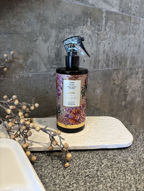 Água Perfumada Lenvie Terra do Sol Água de Coco 500ml