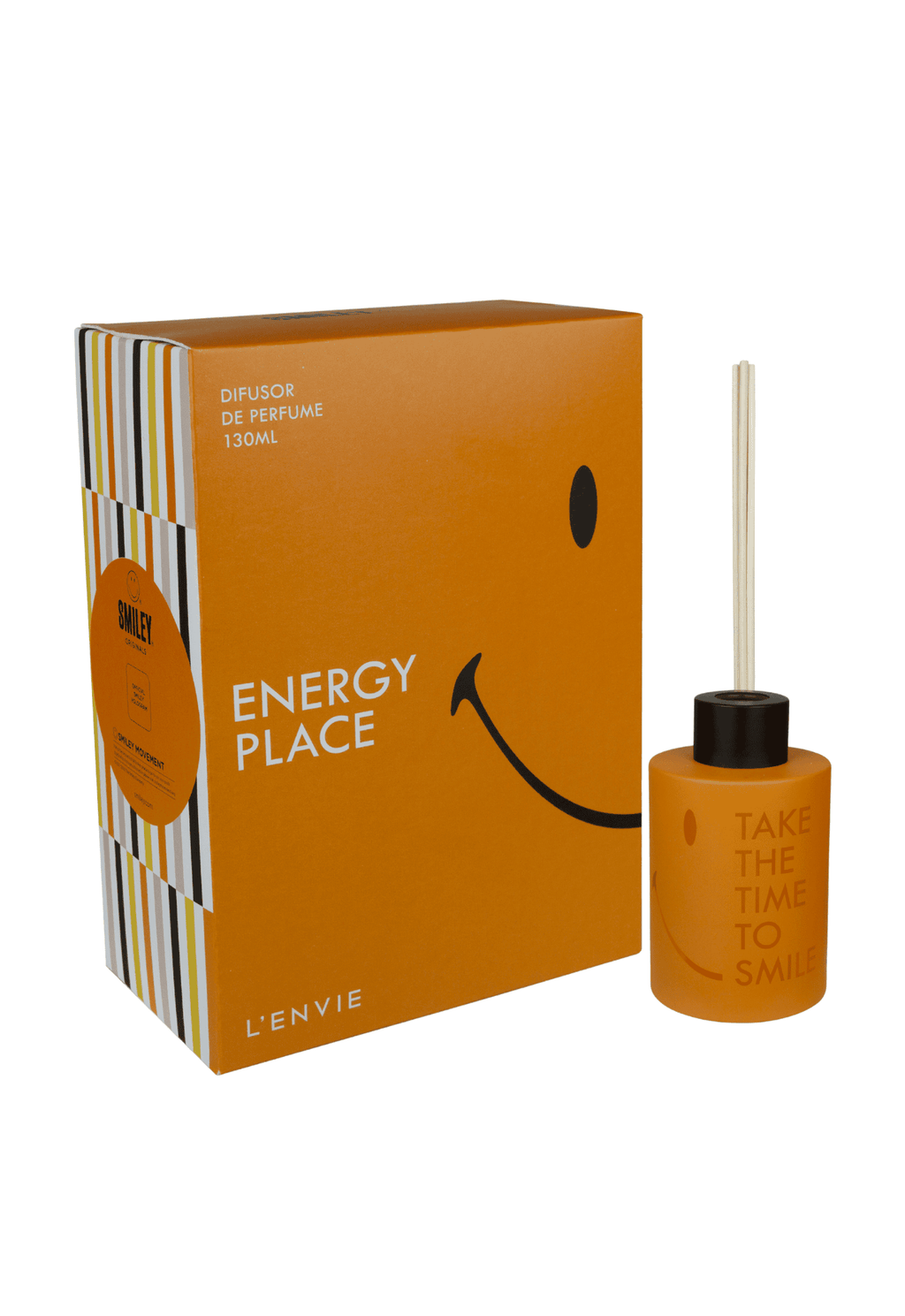 Difusor de Perfume Lenvie Smiley Energy Place 130ml
