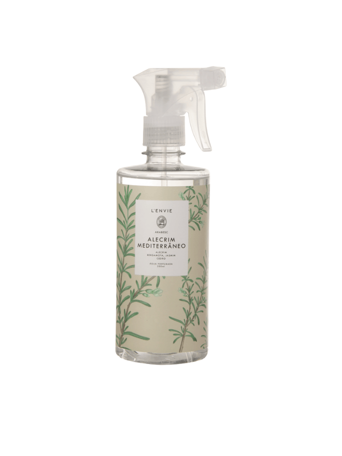 Água Perfumada Lenvie Alecrim Mediterrâneo 500ml