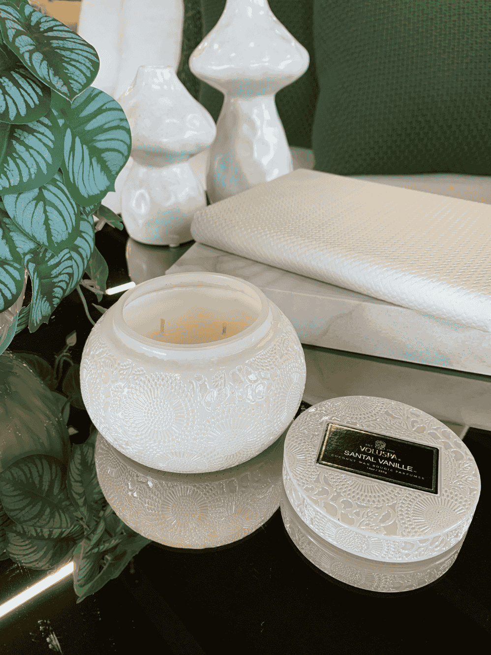 Vela Voluspa Vidro Chawan 50H Santal Vanille