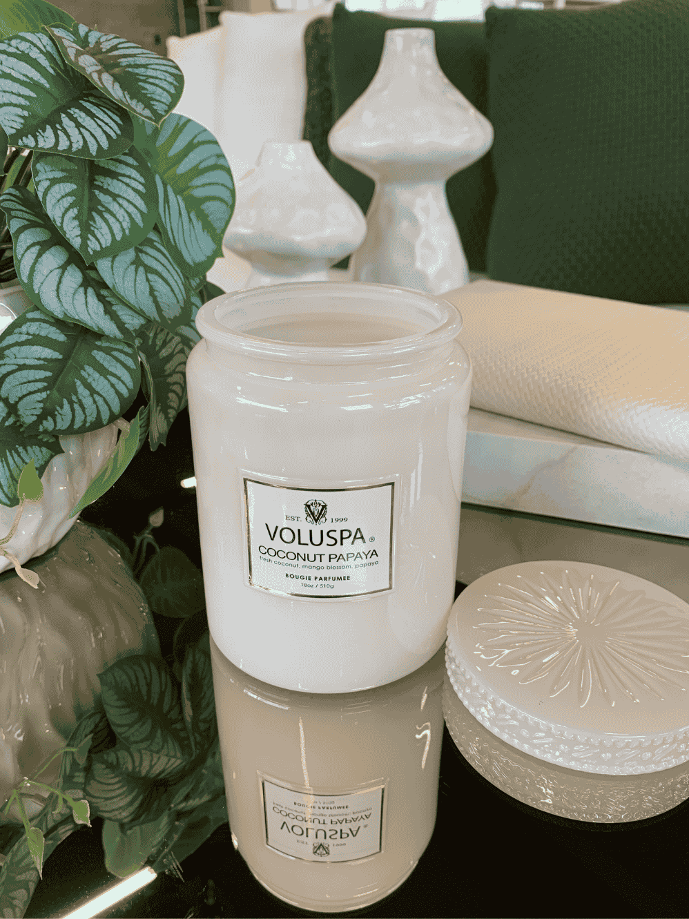 Vela Voluspa Vidro G 100H Coconut Papaya