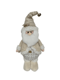 Boneco Papai Noel em Pé Natal 32cm Champagne