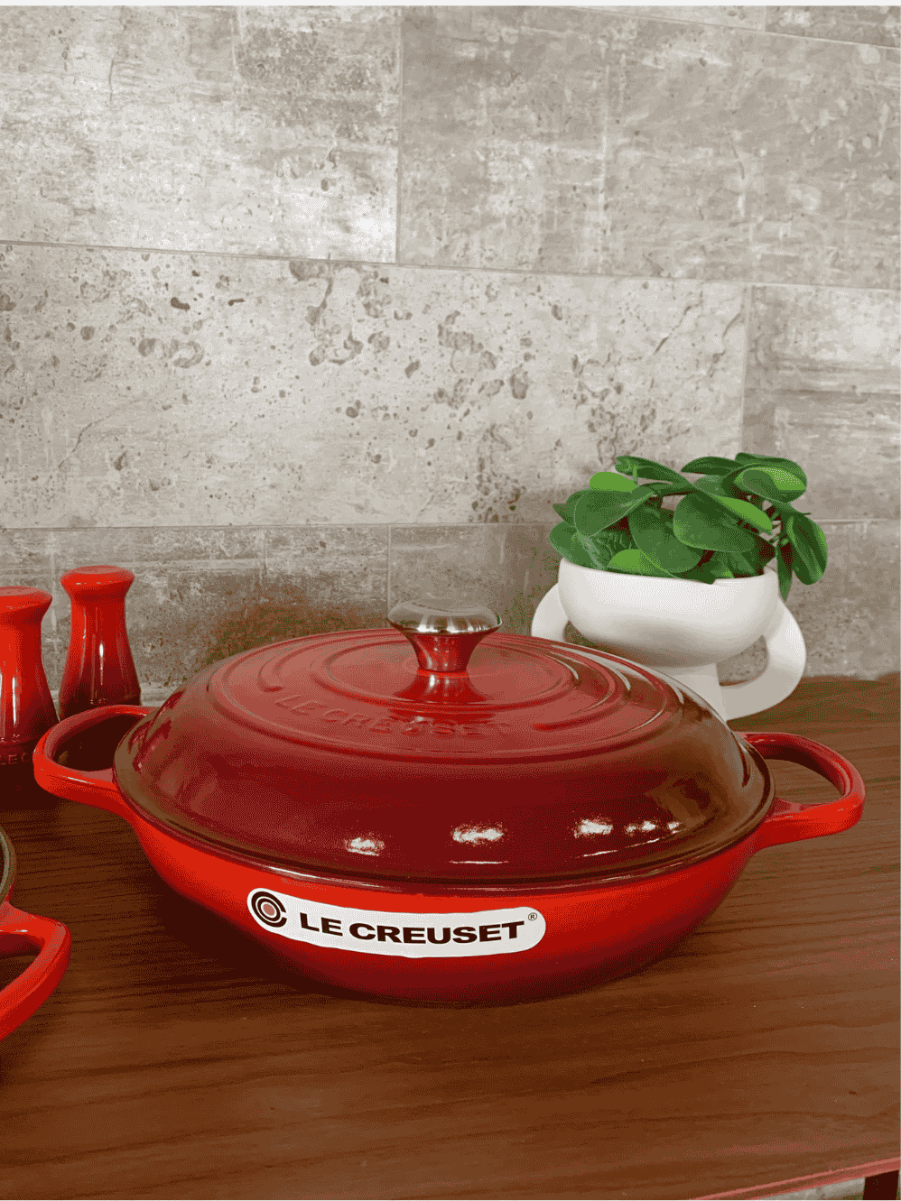 Caçarola Buffet Le Creuset 30cm Vermelho