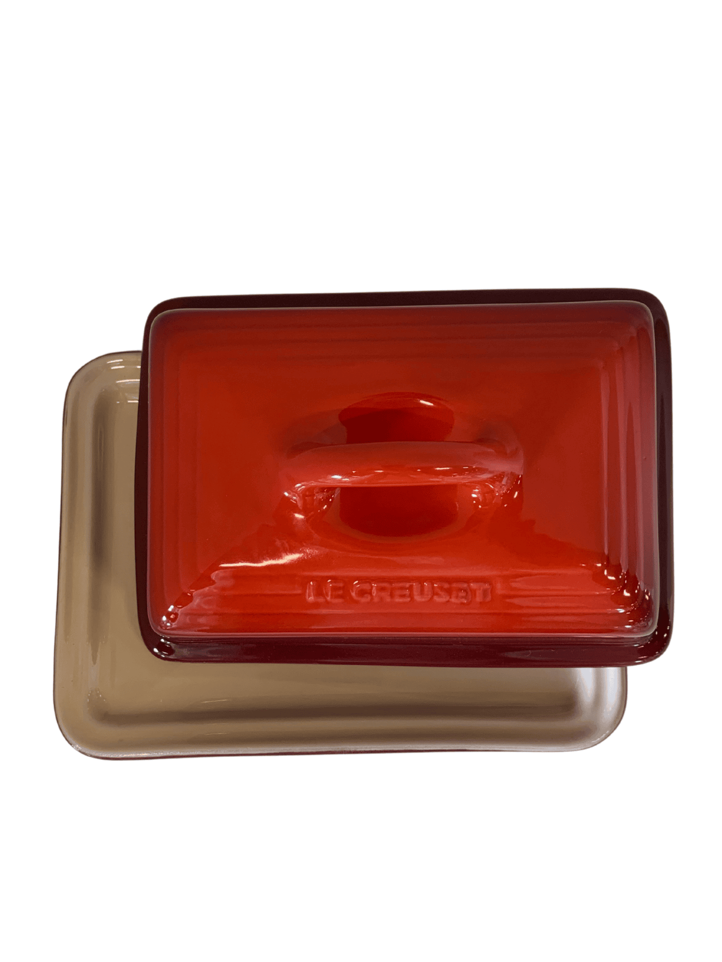 Manteigueira Le Creuset Vermelho