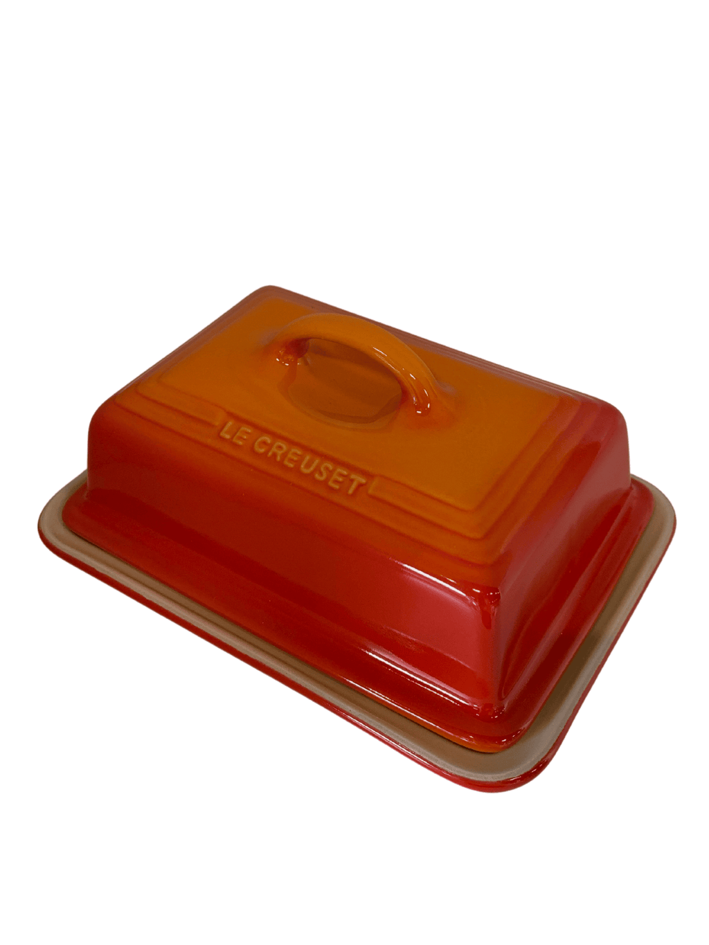 Manteigueira Le Creuset Laranja