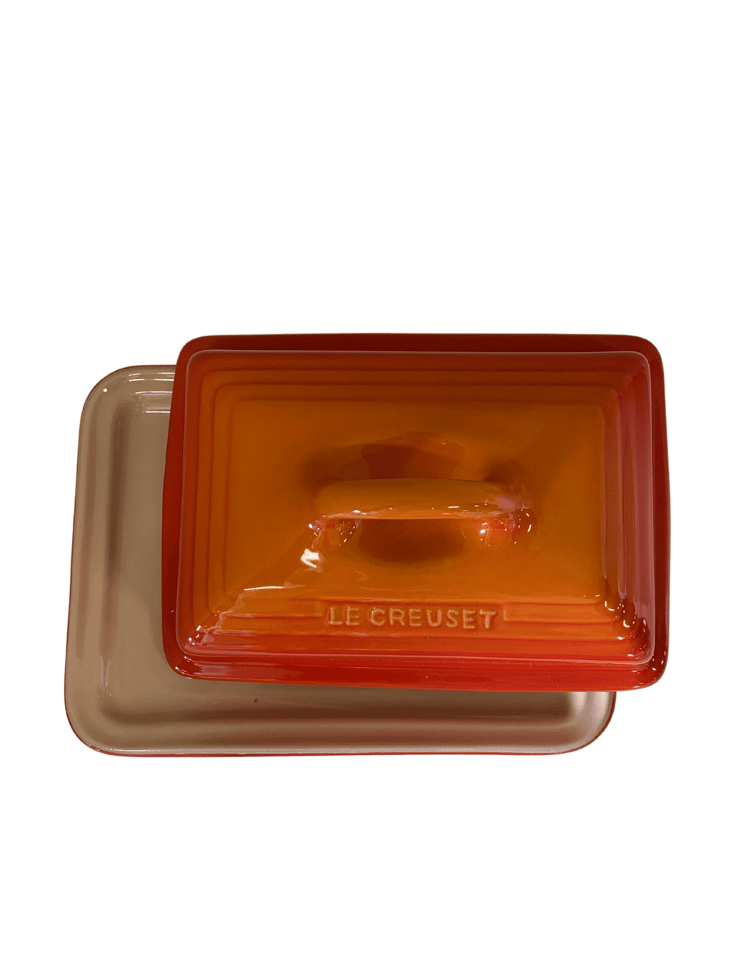 Manteigueira Le Creuset Laranja