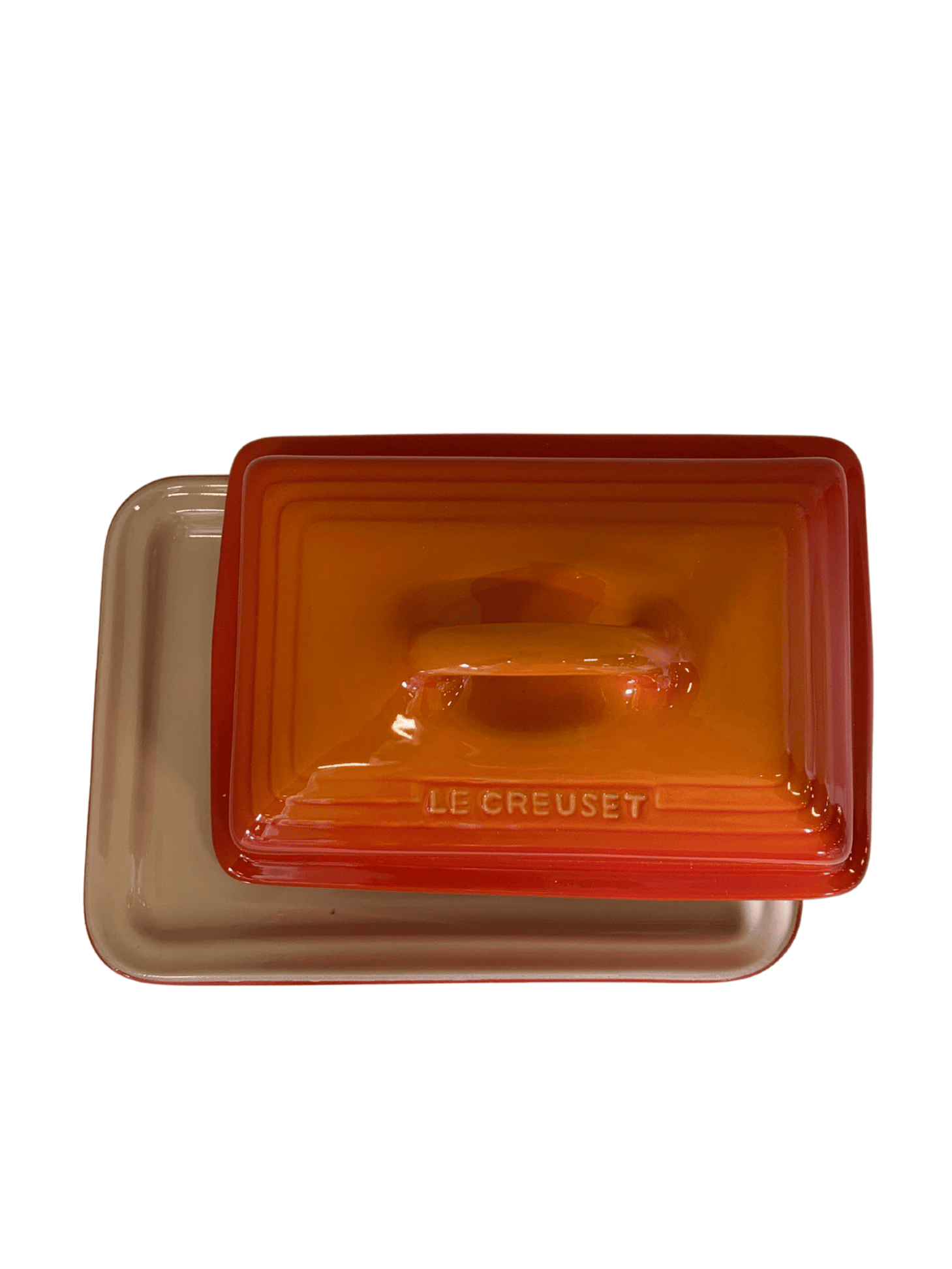 Manteigueira Le Creuset Laranja