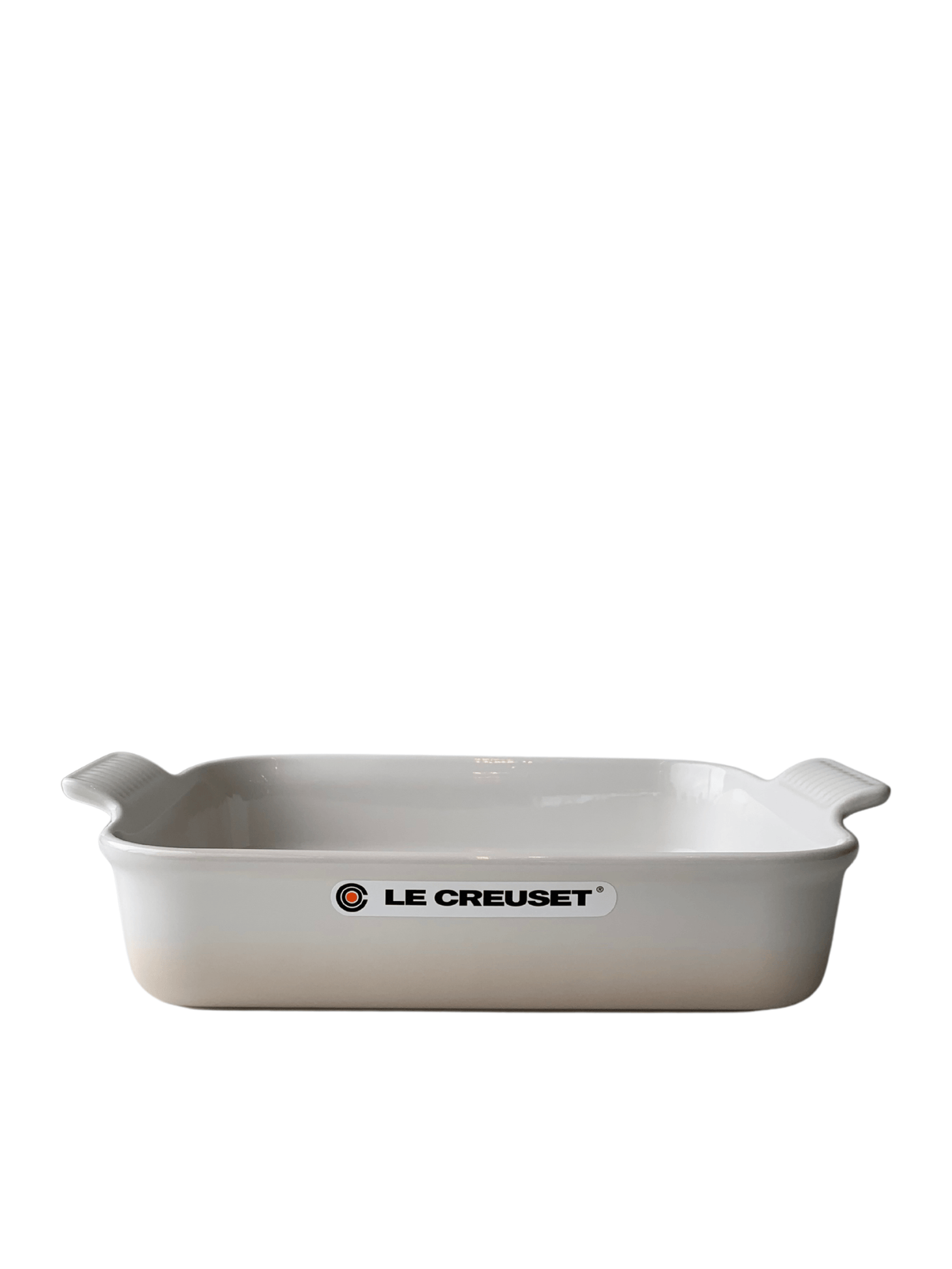 Travessa Retangular Heritage Le Creuset 32cm Meringue