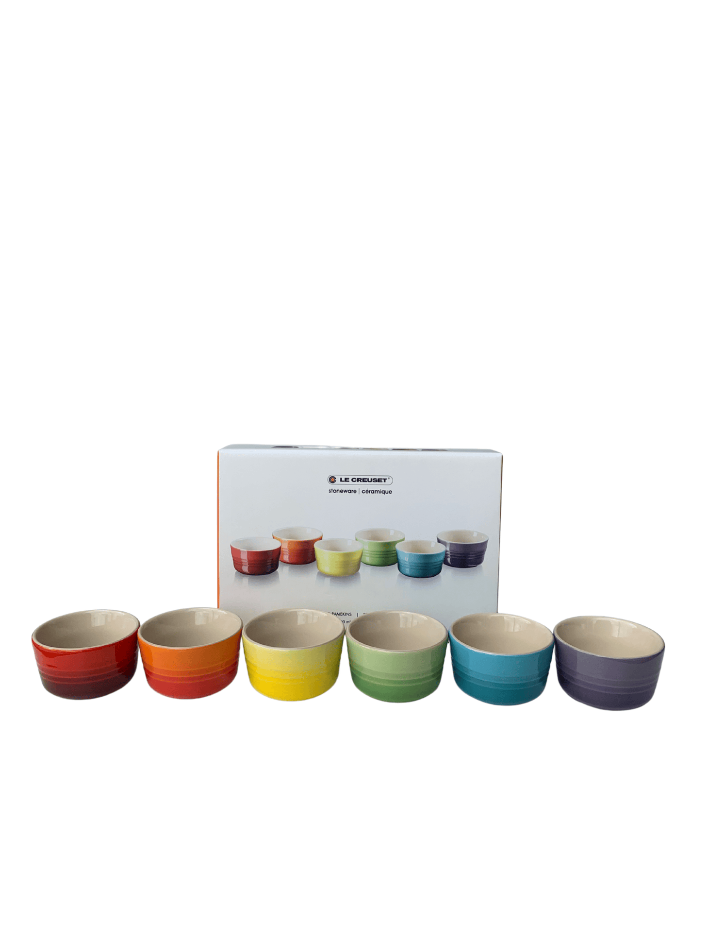 Set 6 Mini Ramekins Le Creuset 100ml Gift Collection