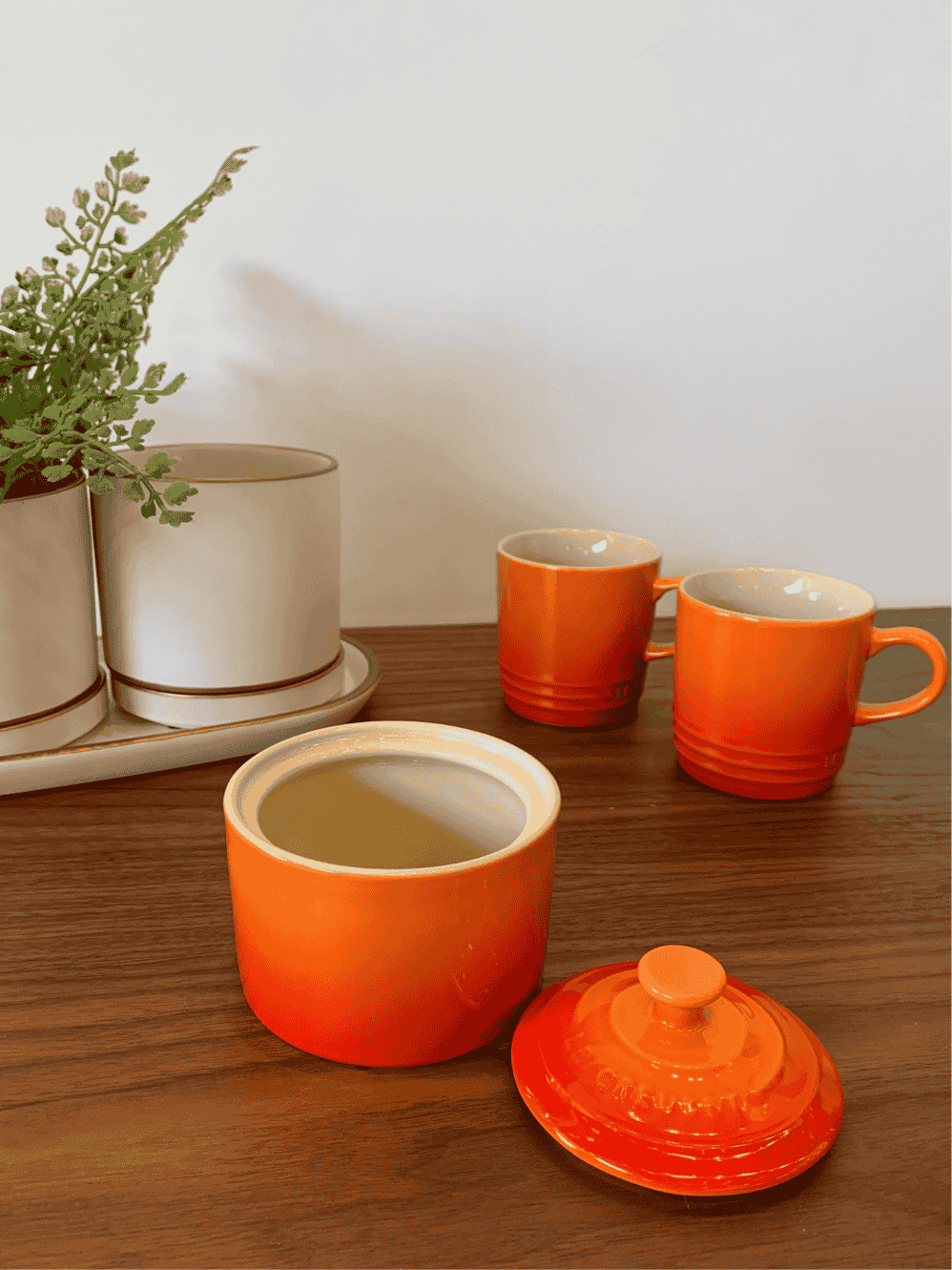 Açucareiro Le Creuset 300ml Laranja