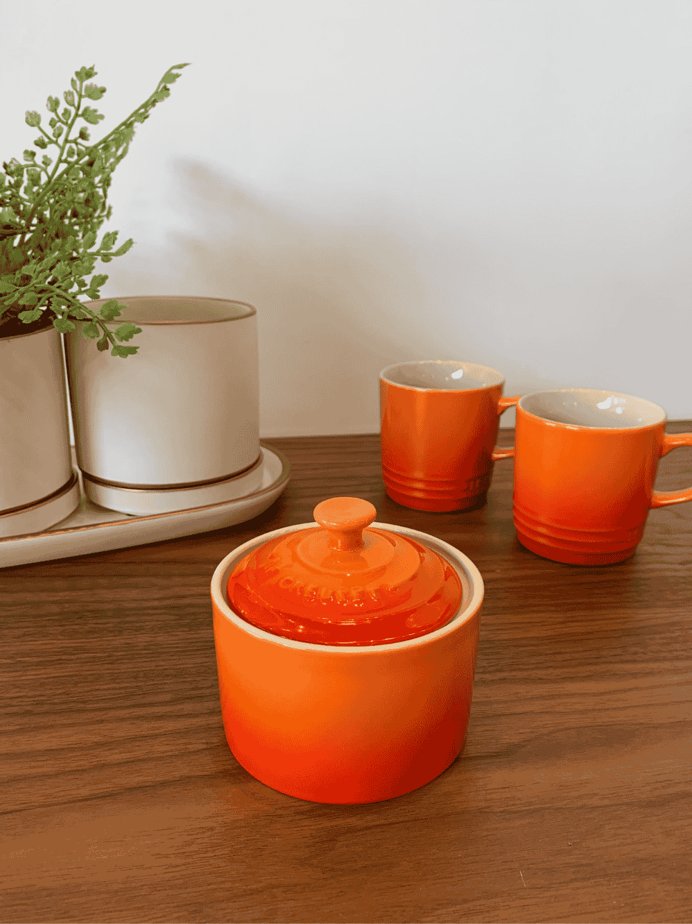 Açucareiro Le Creuset 300ml Laranja