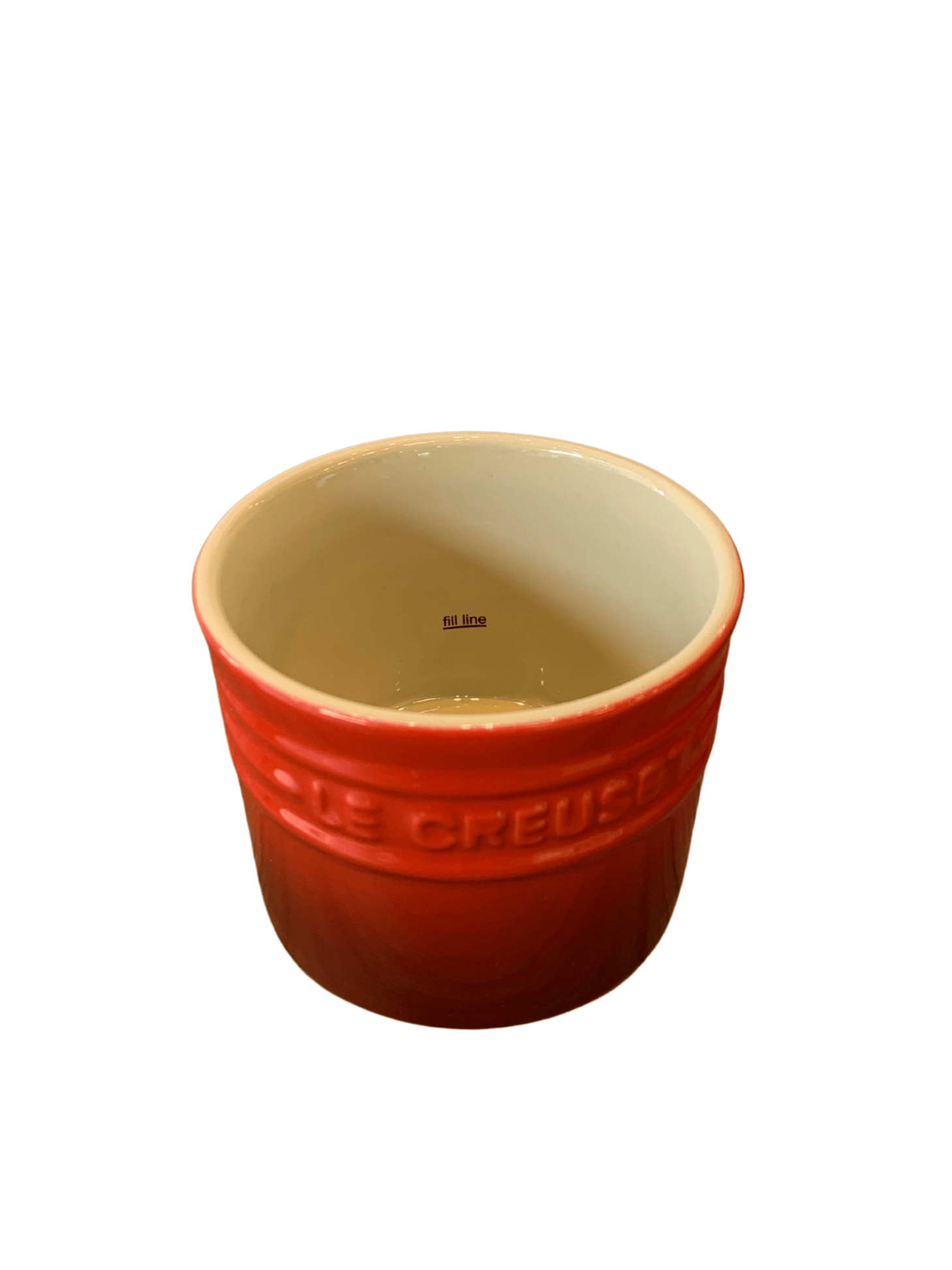 Manteigueira Francesa Le Creuset Vermelho