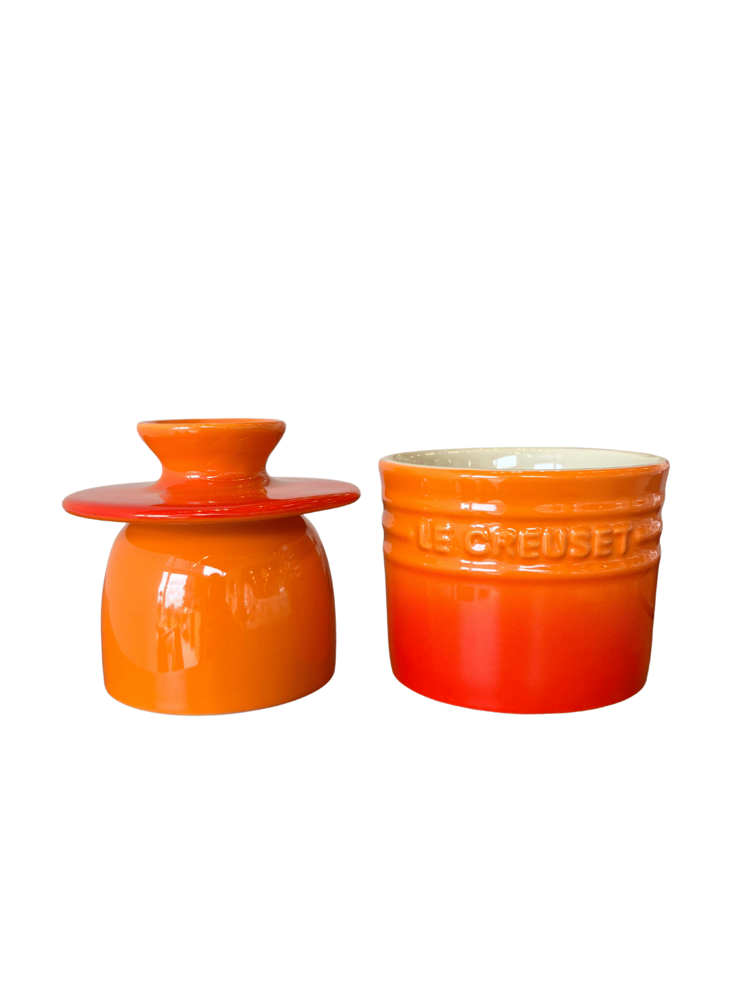 Manteigueira Francesa Le Creuset Laranja