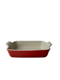 Travessa Retangular Heritage Le Creuset 26cm Vermelho