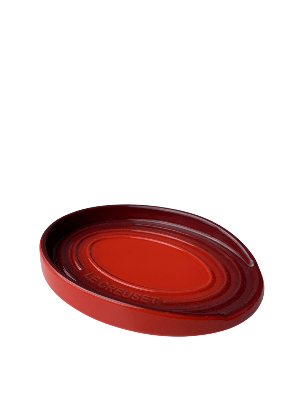 Descanso Oval para Colher Le Creuset 16cm Vermelho