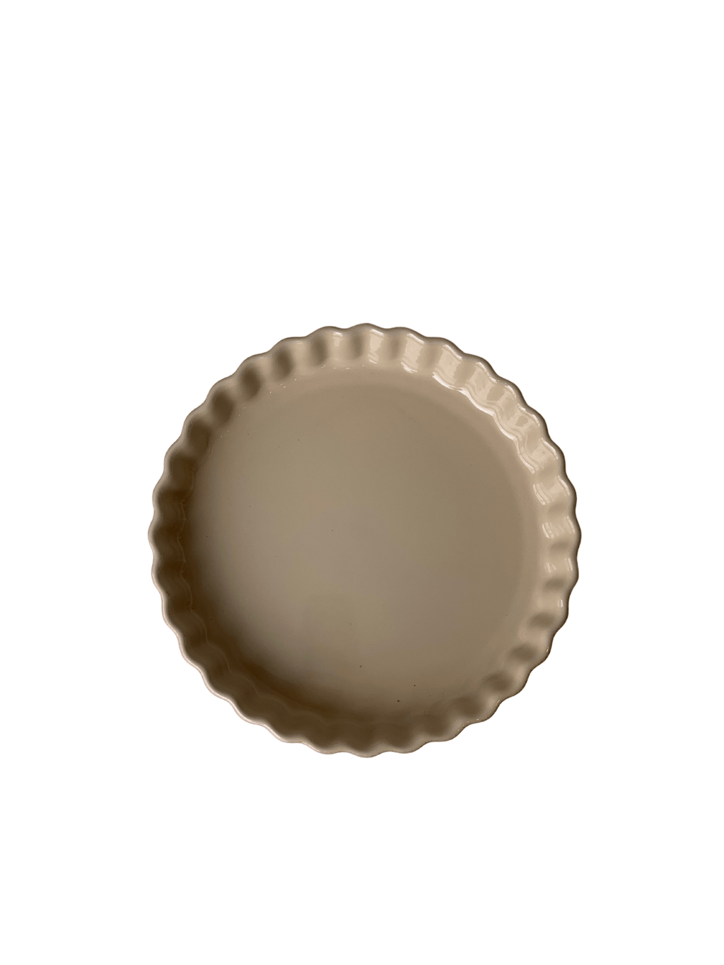 Travessa Redonda Canelada Heritage Le Creuset 28cm Vermelho