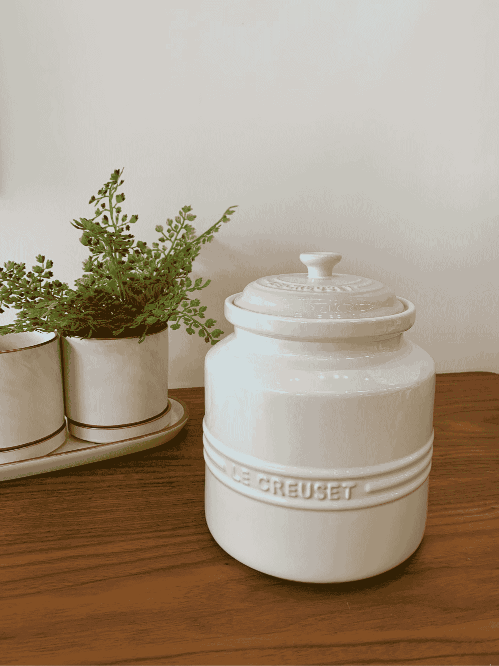 Pote para Biscoito Le Creuset 2,4L Meringue