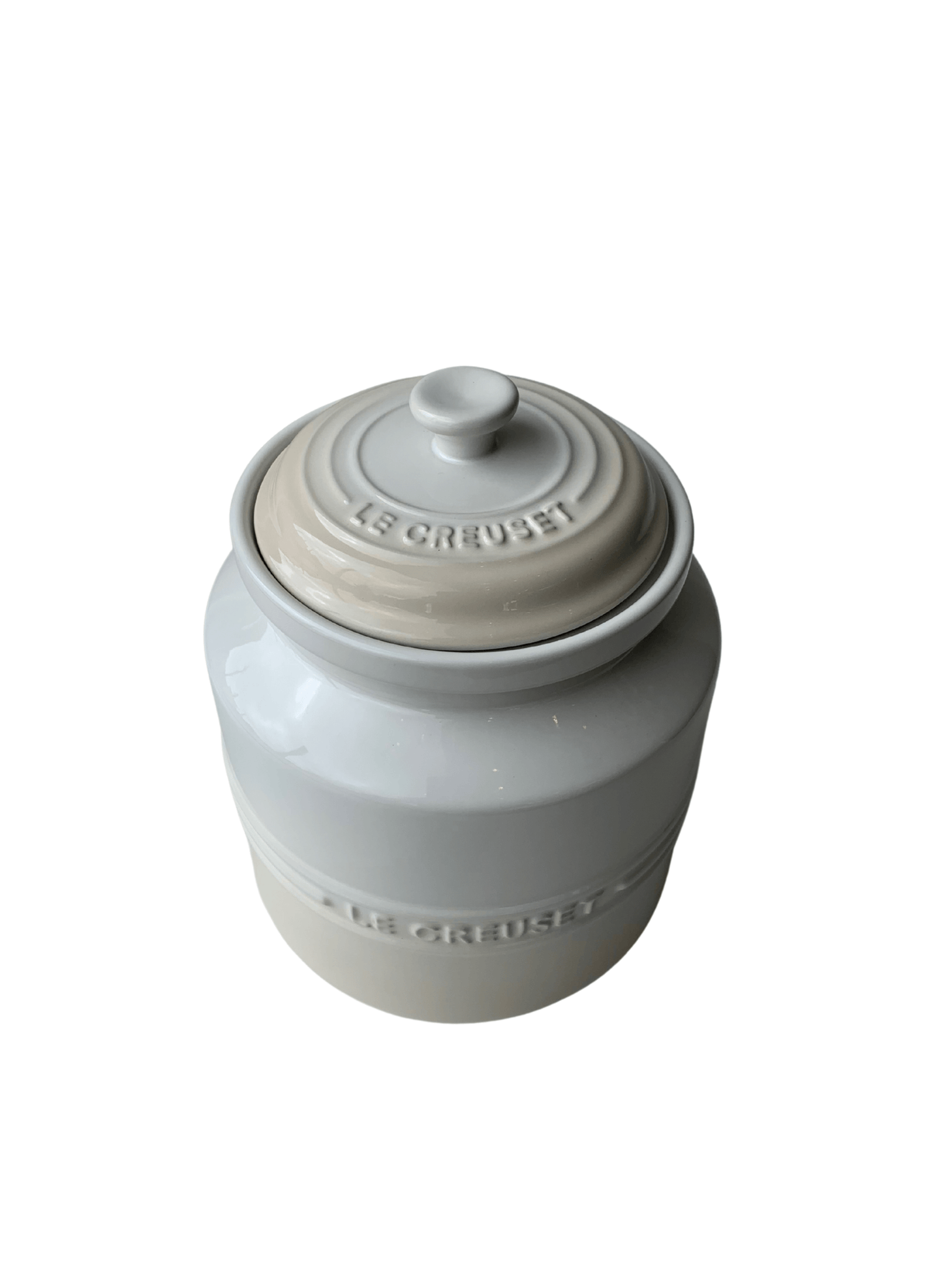 Pote para Biscoito Le Creuset 2,4L Meringue