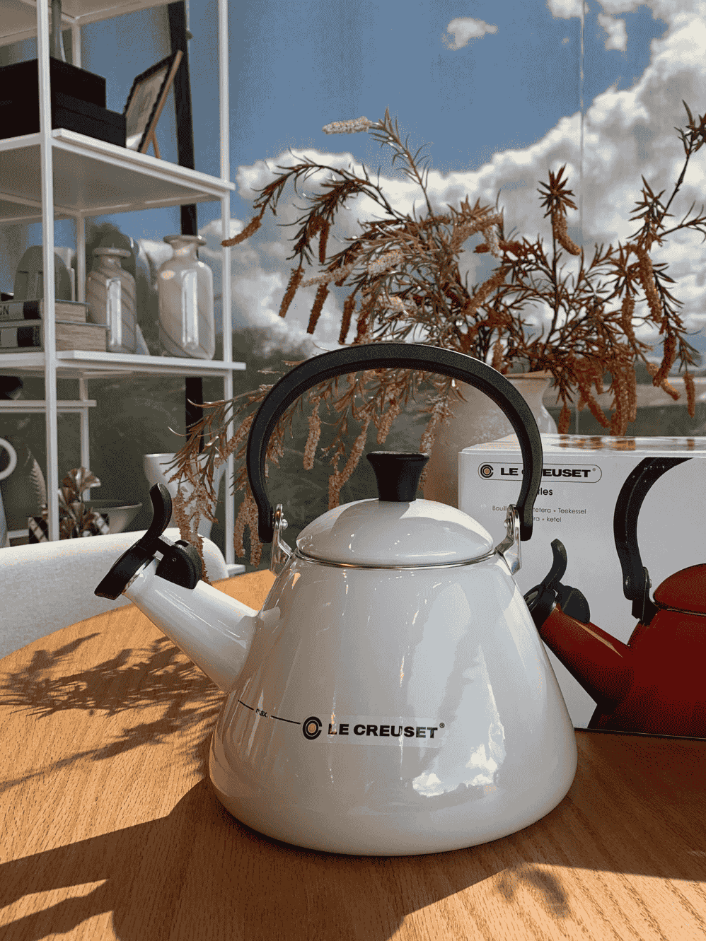 Chaleira Kone Le Creuset 1,6L Meringue