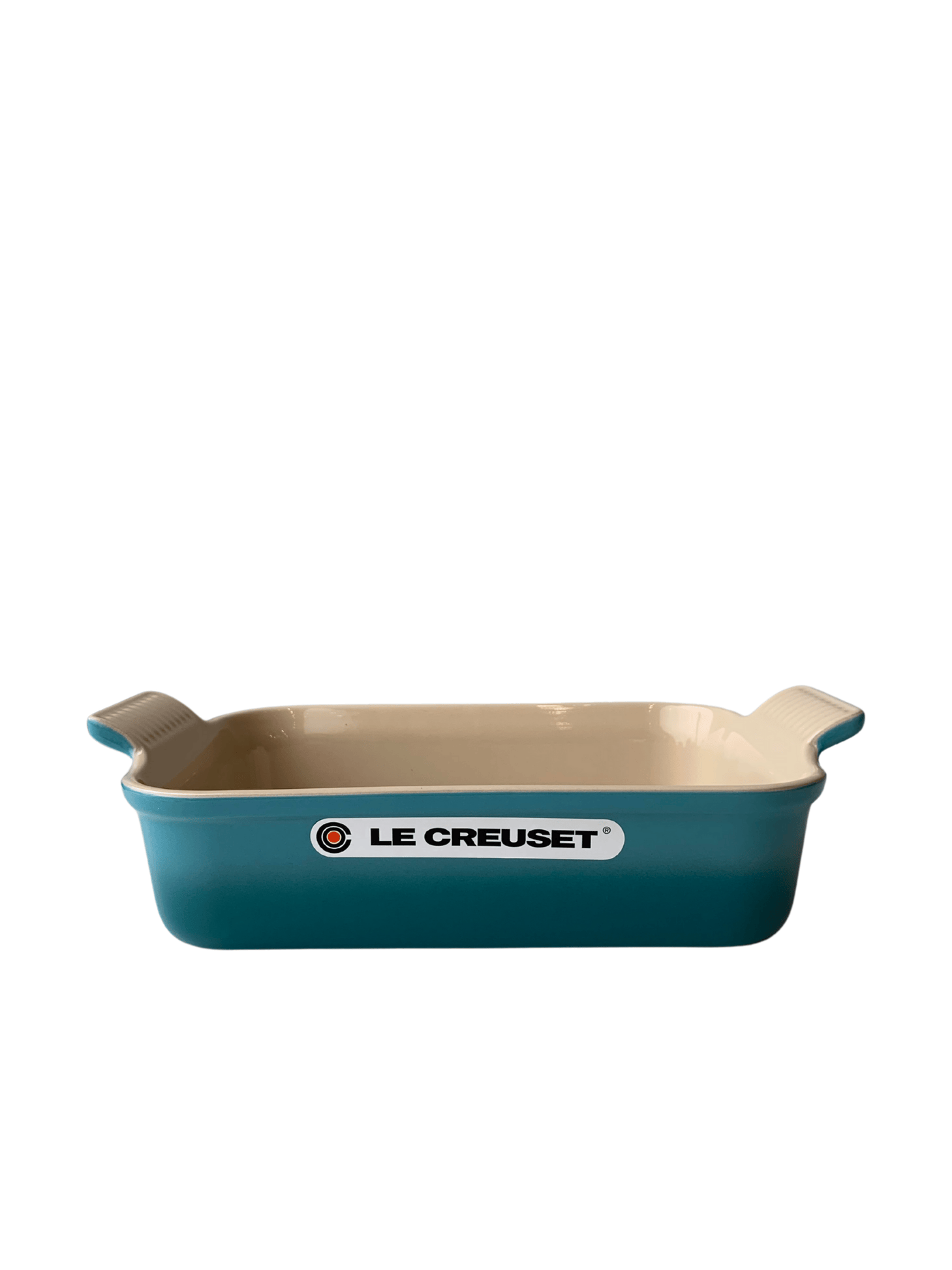 Travessa Retangular Heritage Le Creuset 26cm Azul Caribe