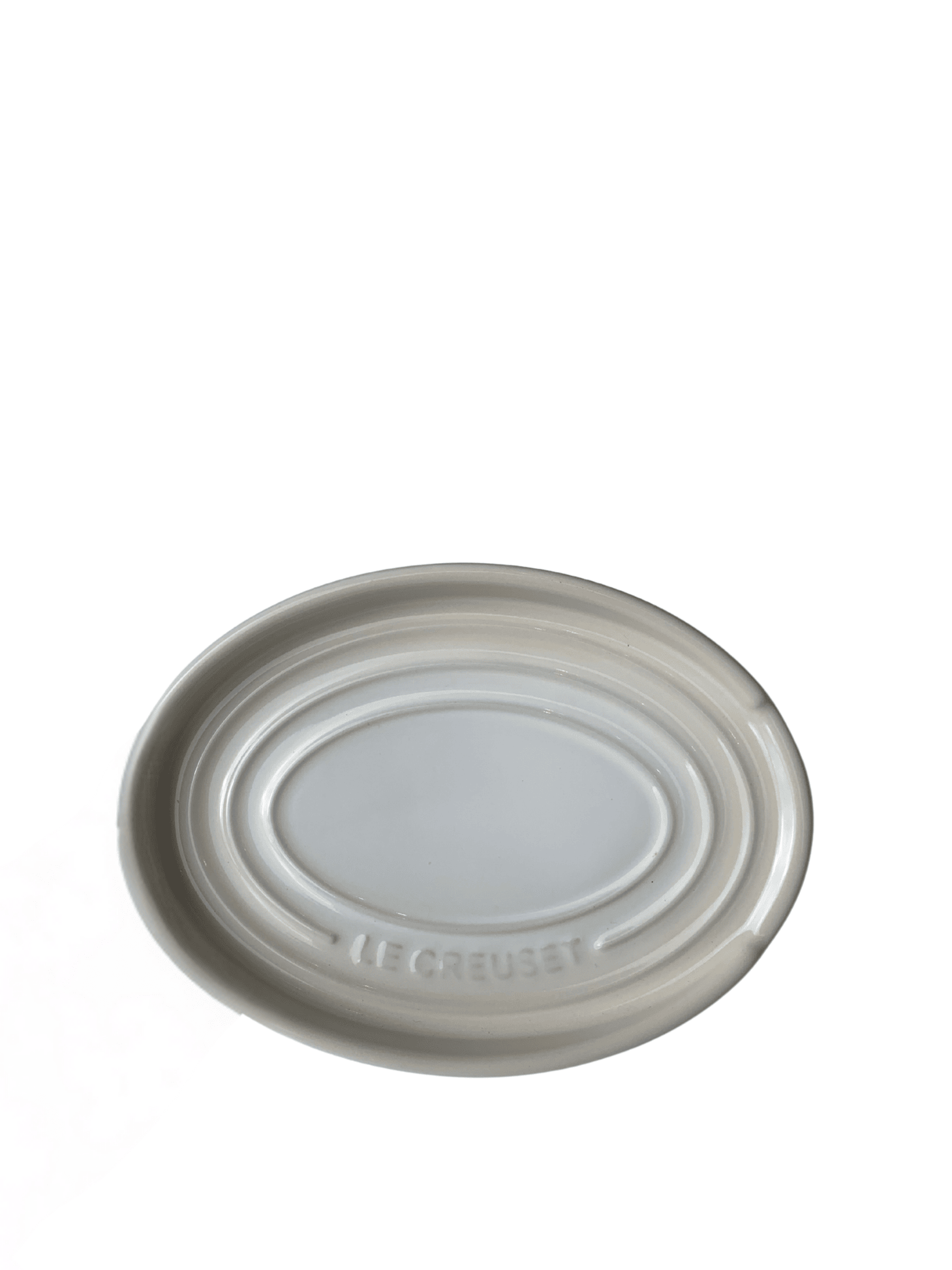 Descanso Oval para Colher Le Creuset 16cm Meringue